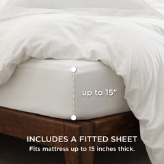 Prewashed Microfiber Duvet Cover Set