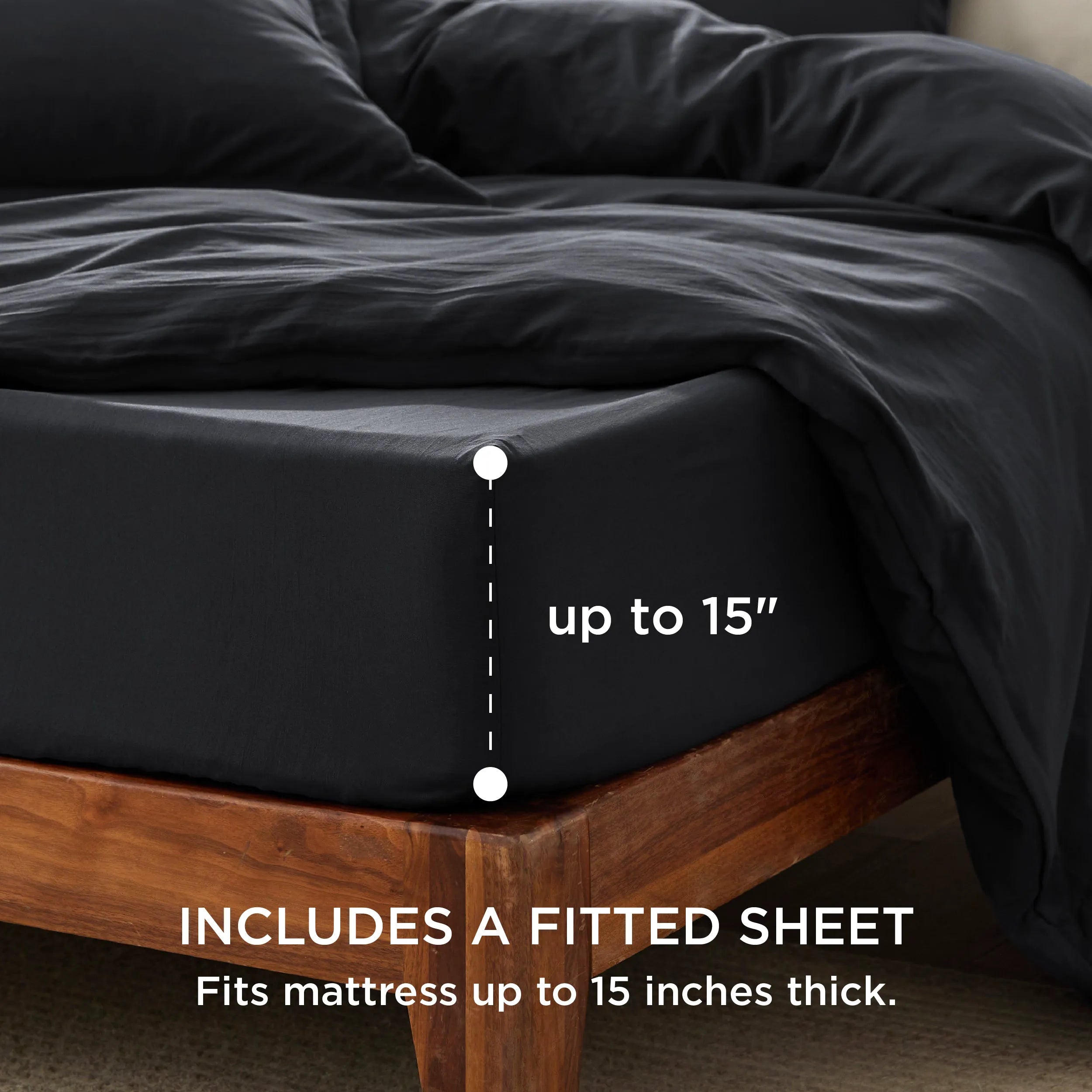 Prewashed Microfiber Duvet Cover Set