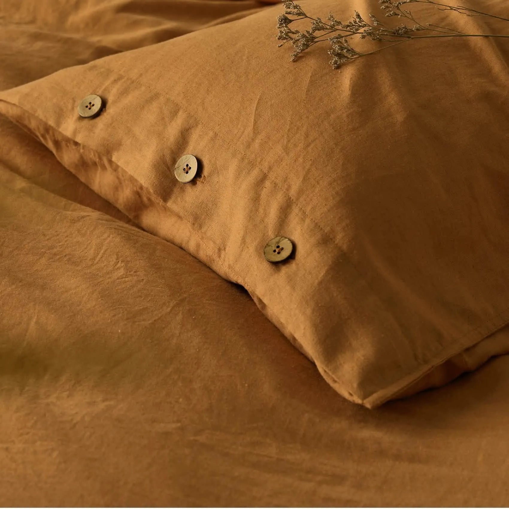 PureWoven™ Cotton-Linen Blend Duvet Cover Set