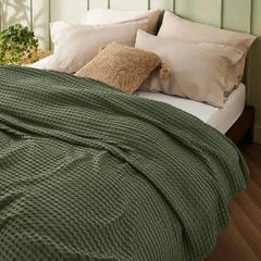 Bamboo Rayon Waffle Blanket