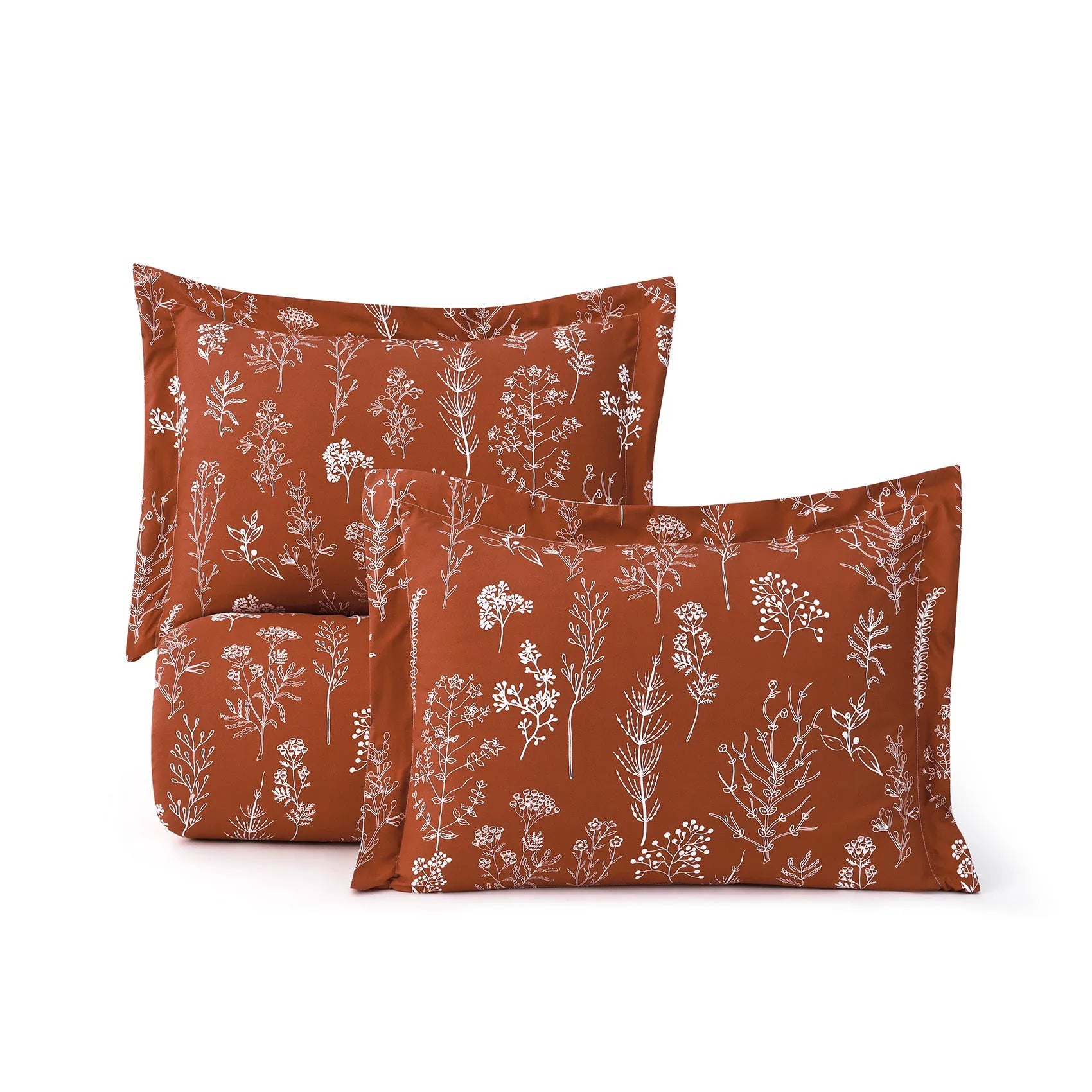 Reversible Floral Duvet Cover Set