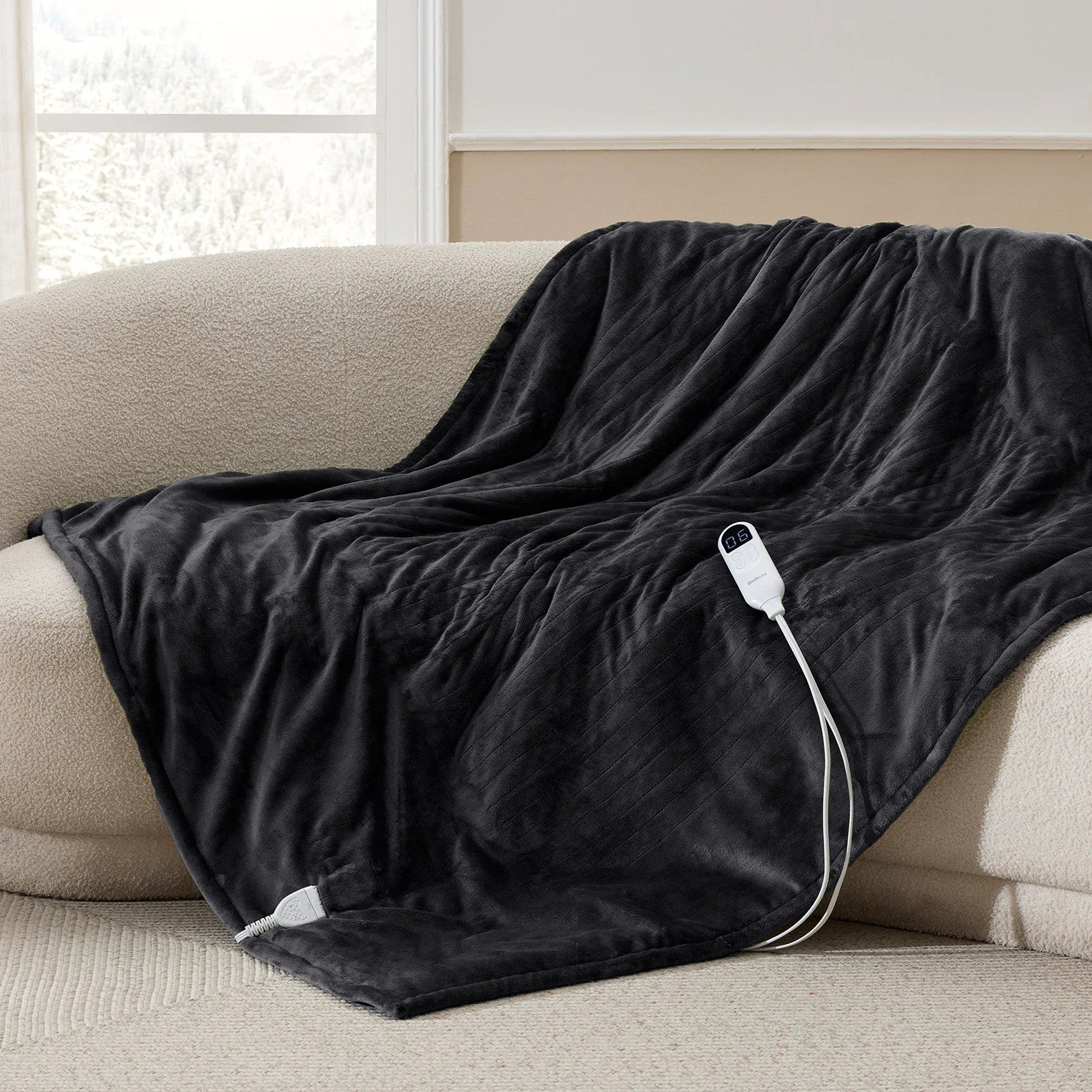 Heated Flannel Blanket
