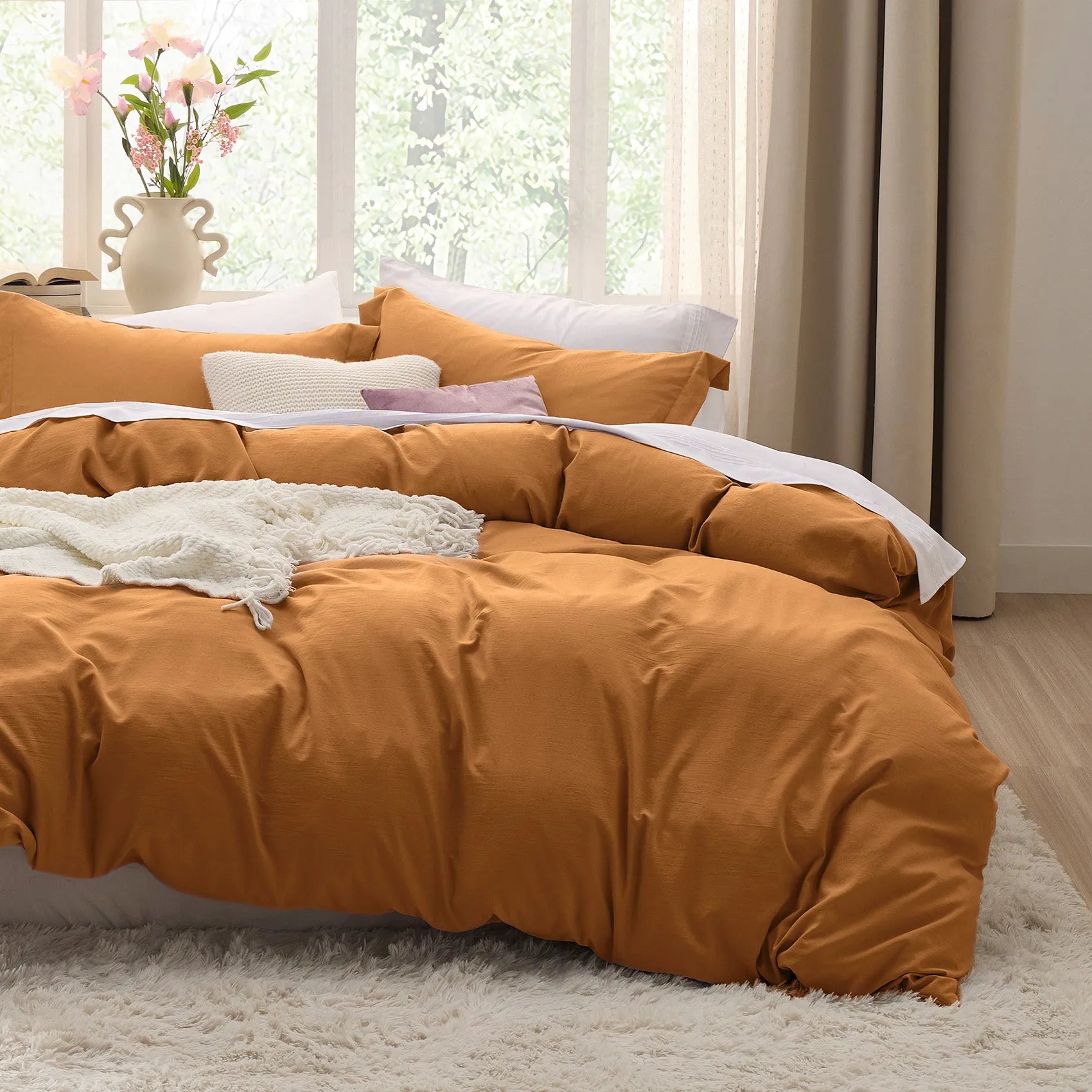 Ultra-Soft Hypoallergenic Microfiber Duvet Cover Set