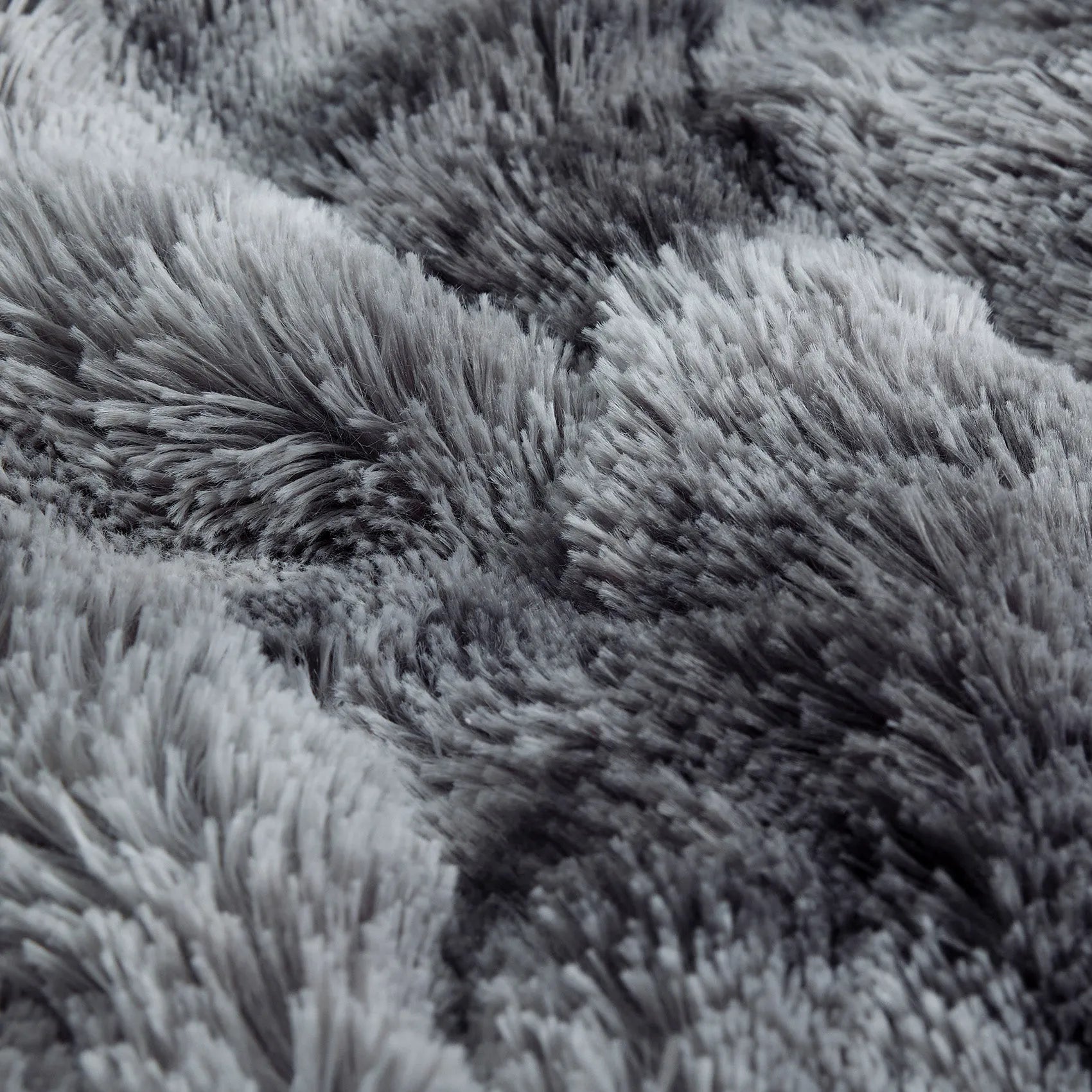 Fuzzy Faux Fur Throw Blanket