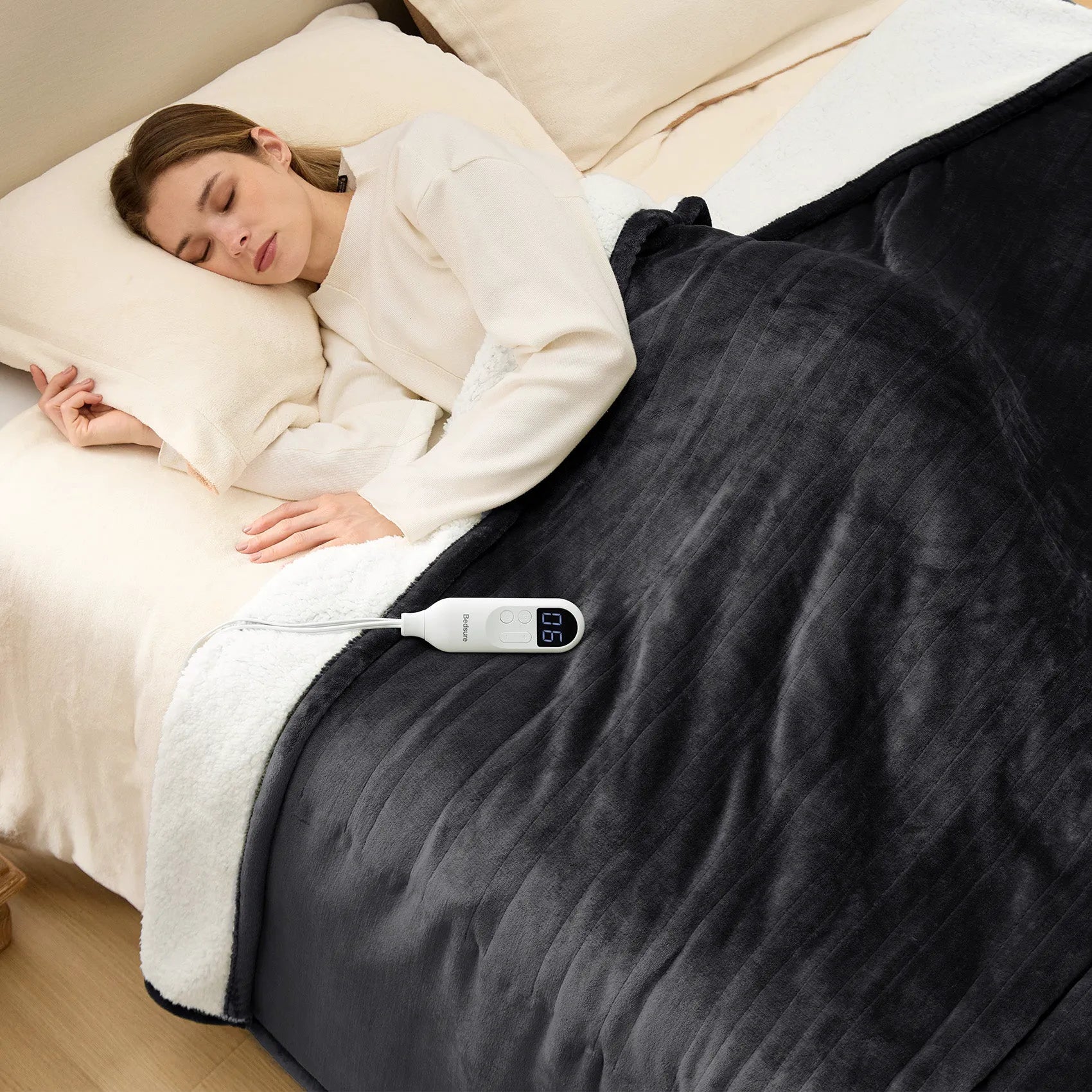 Heated Flannel Blanket