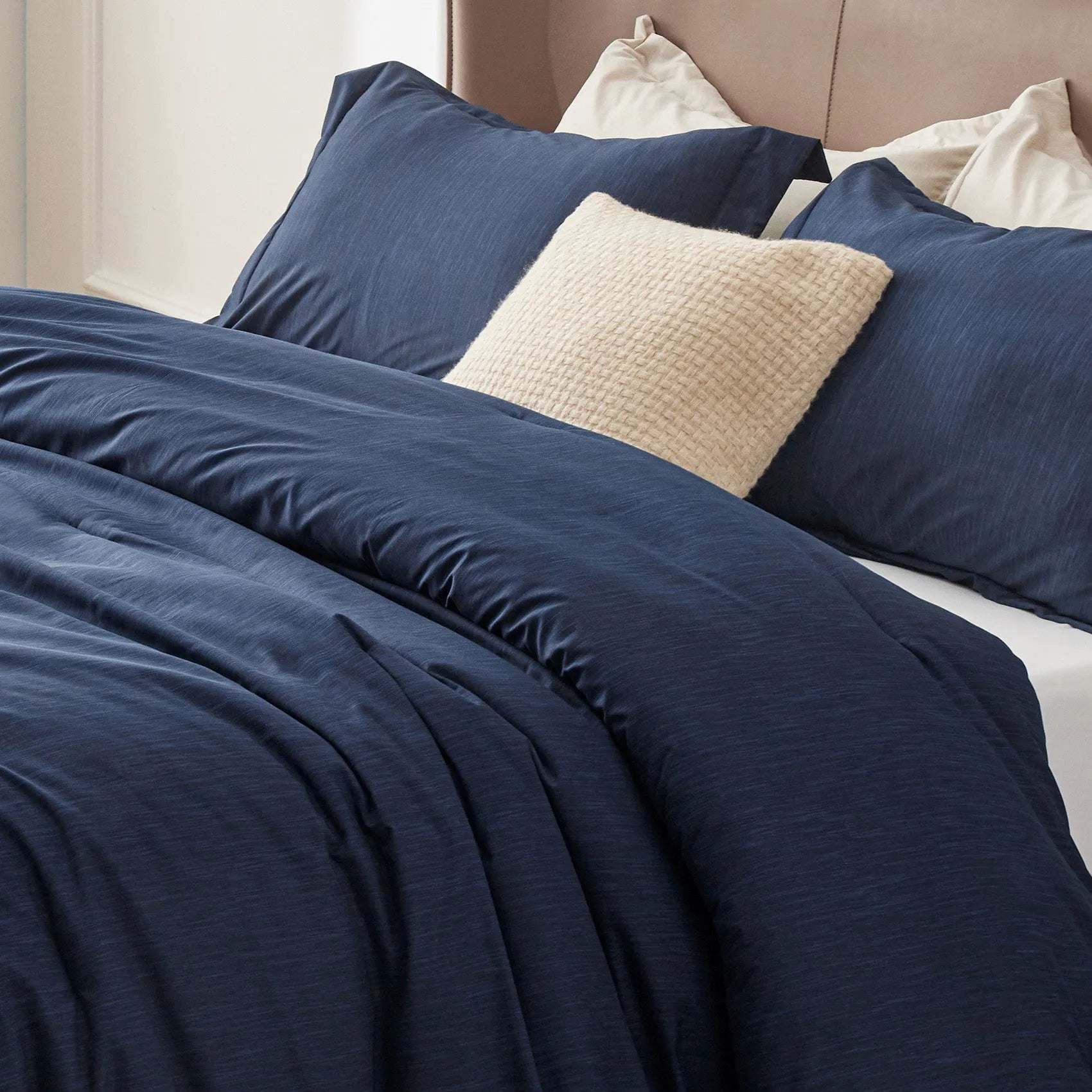 Cationic Dye Comforter Set - 90gsm