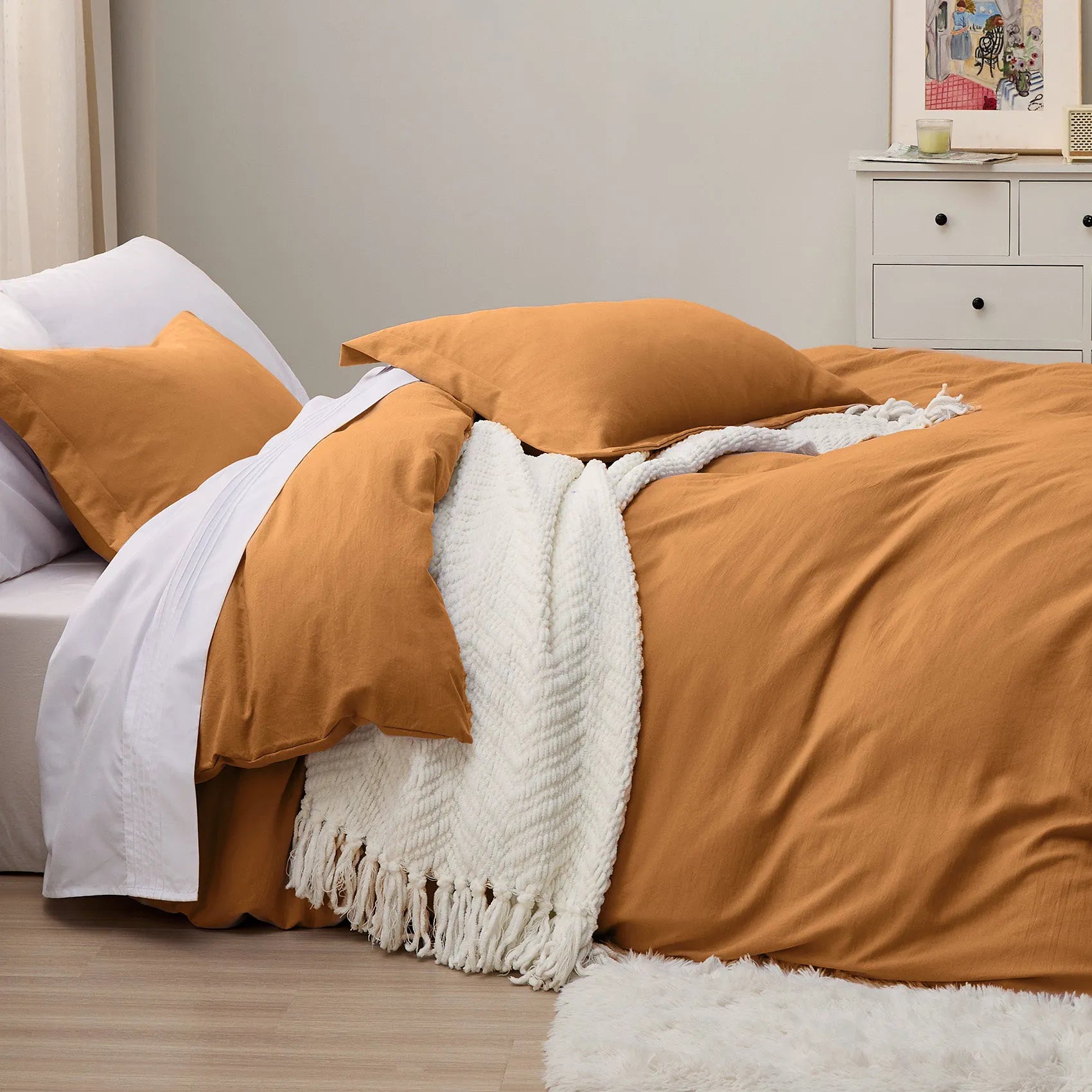 Ultra-Soft Hypoallergenic Microfiber Duvet Cover Set