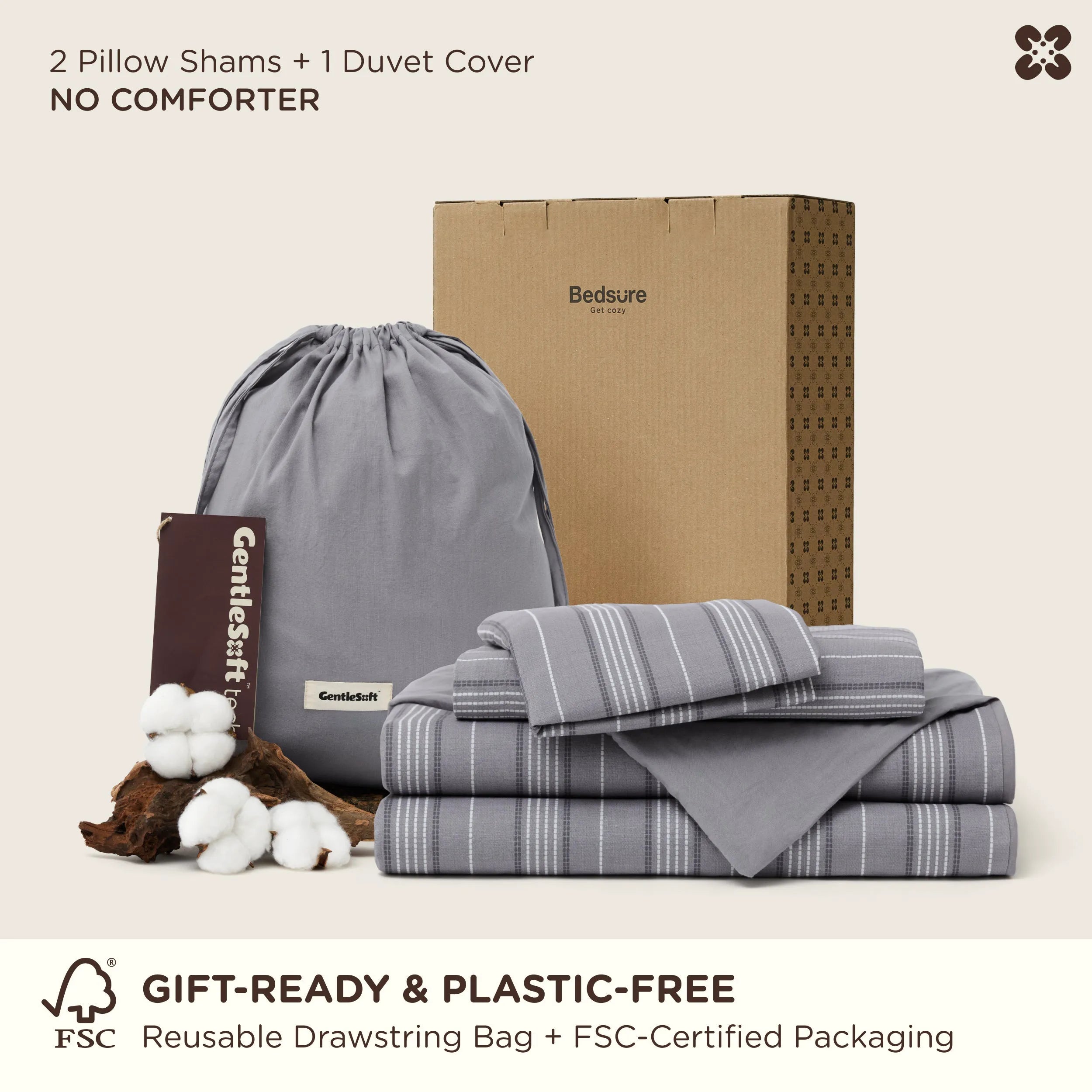 Cotton-Linen Blend Sheet Set