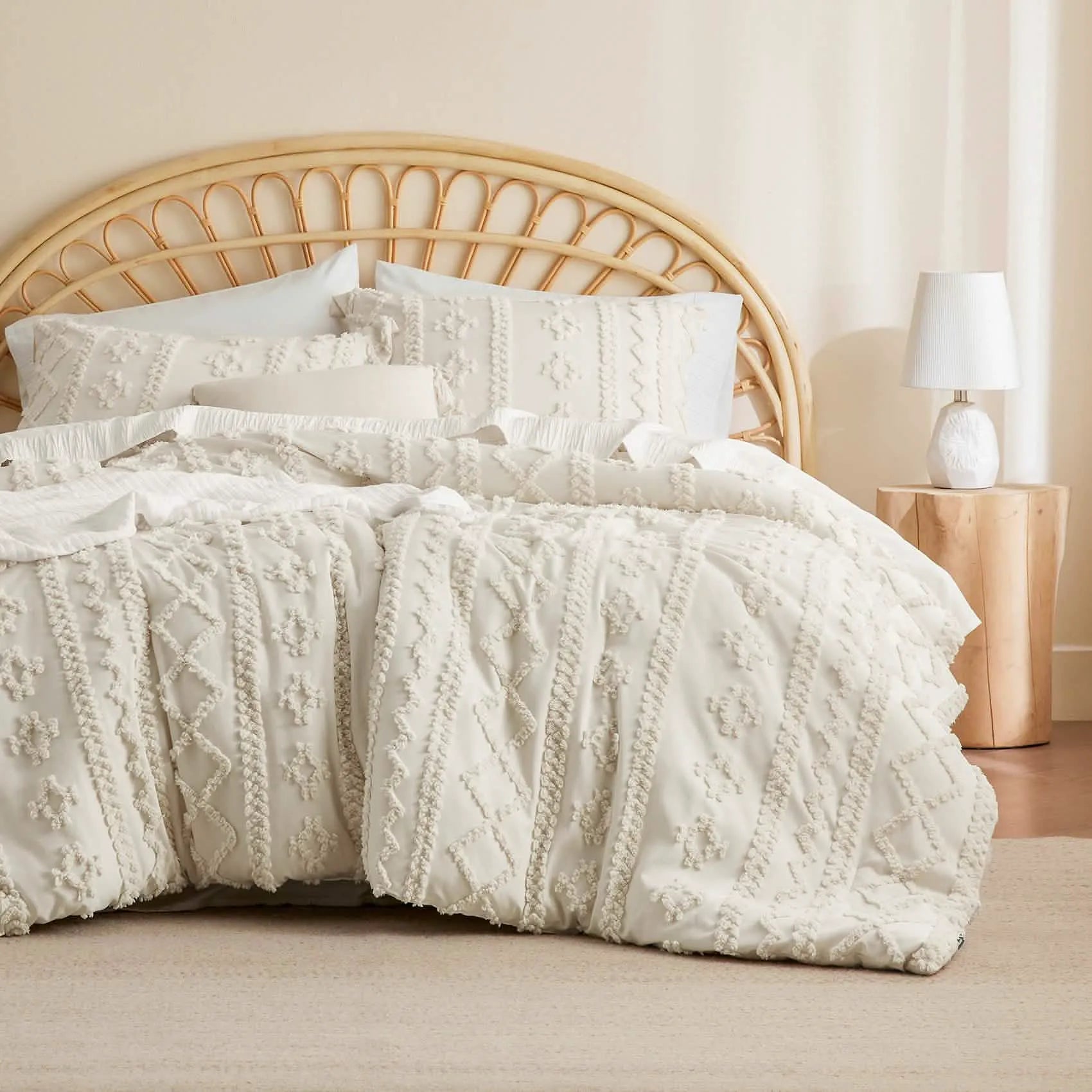 Boho Deluxe Embroidered Comforter Set