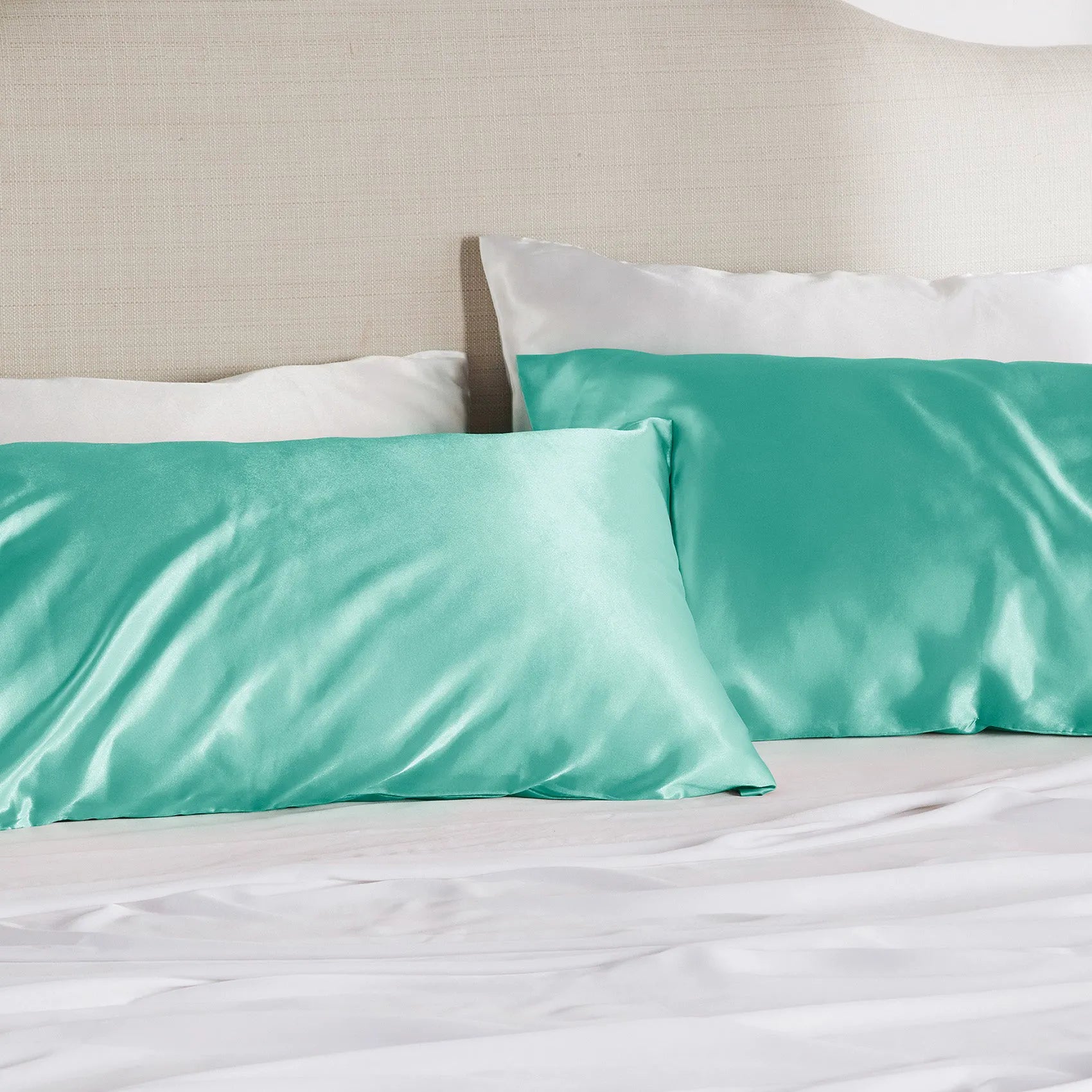 Luxurious Solid Satin Pillowcase