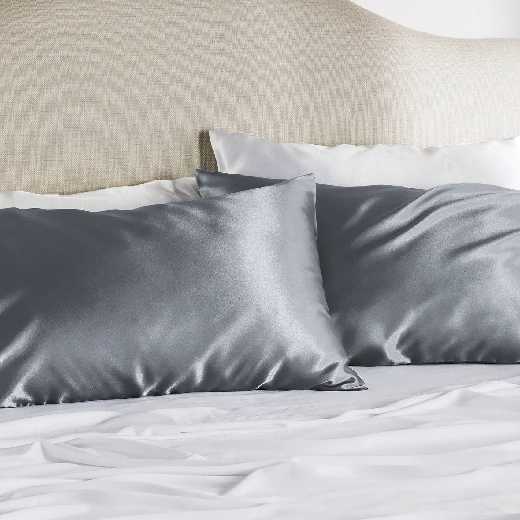 Luxurious Solid Satin Pillowcase