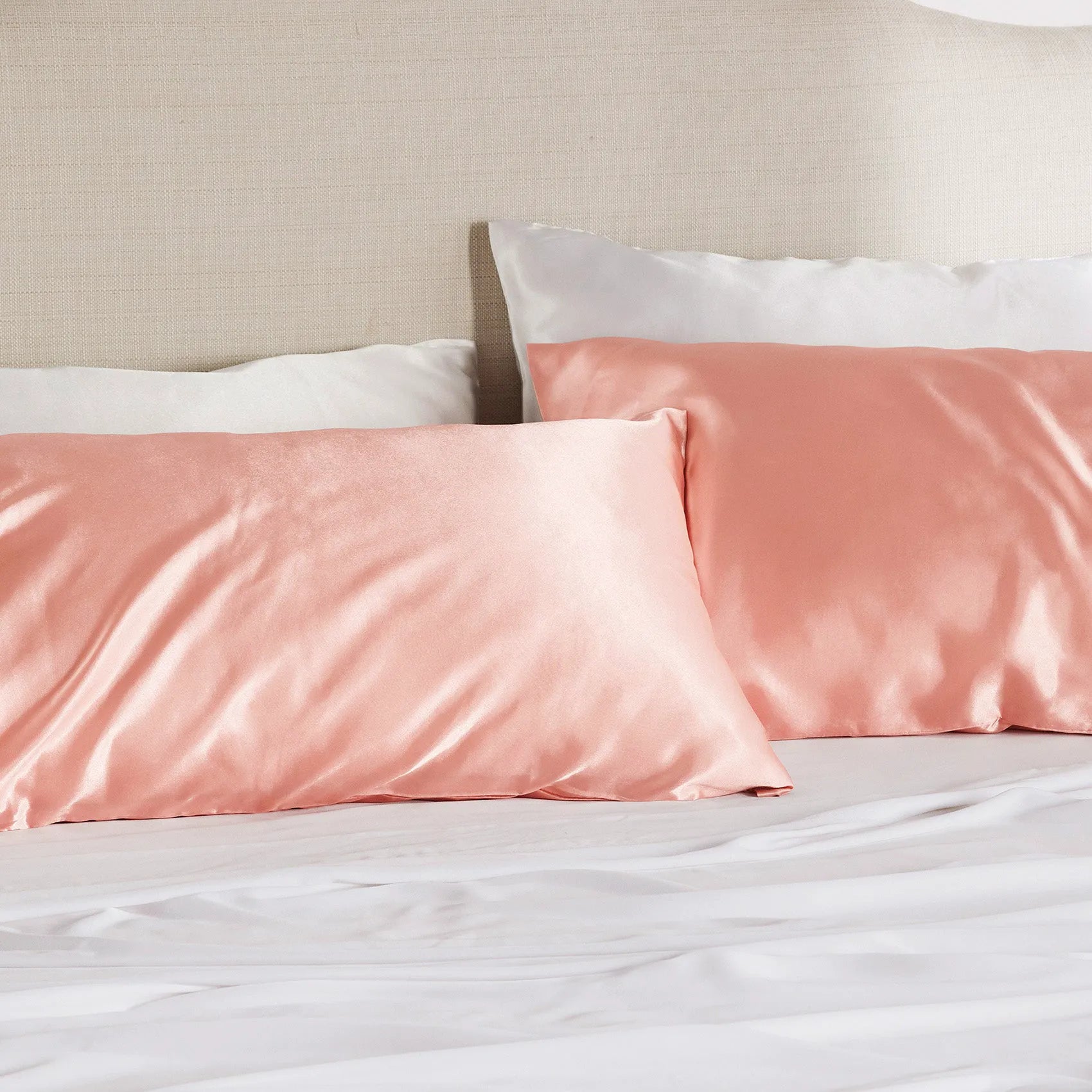 Luxurious Solid Satin Pillowcase