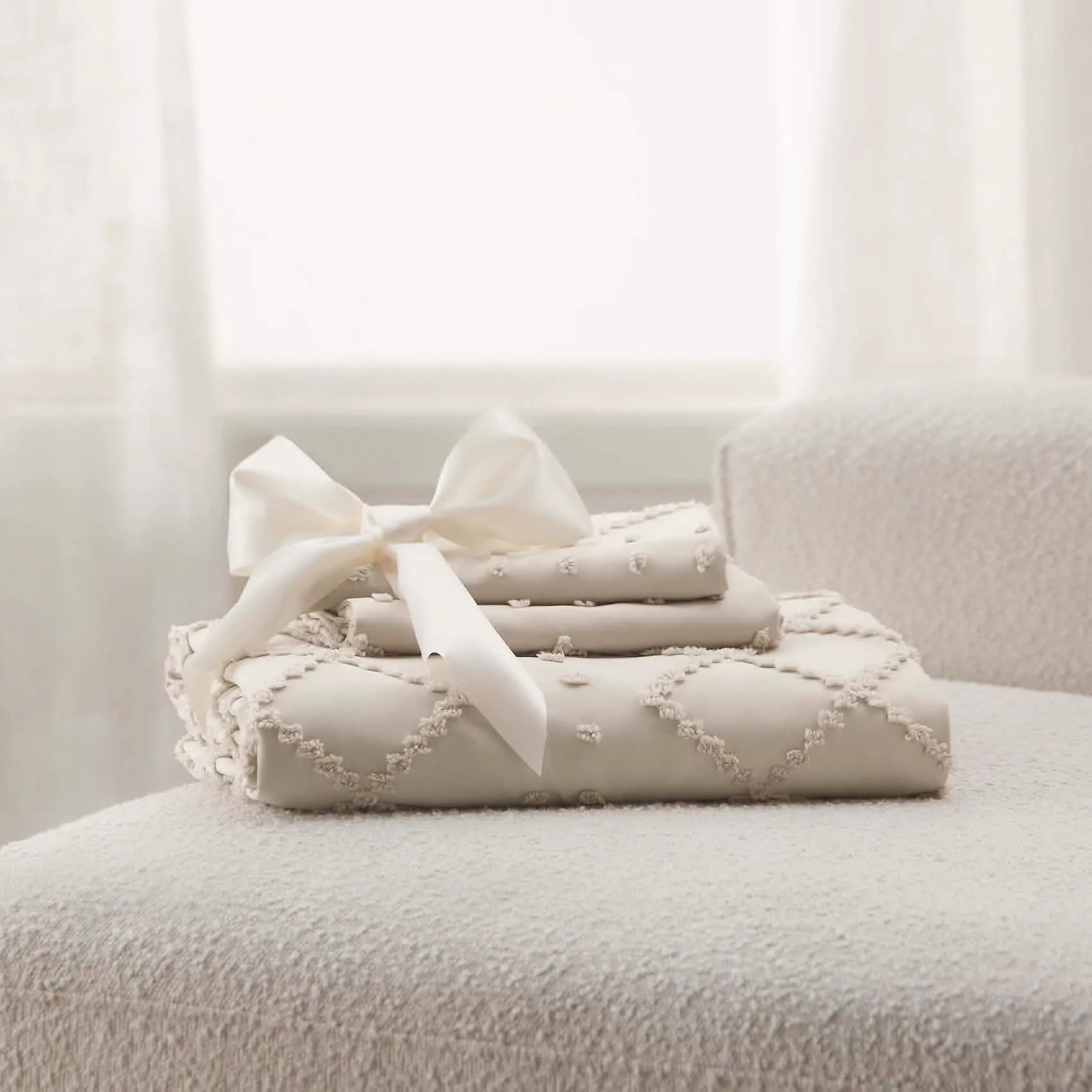 Boho Embroidery Duvet Cover Set