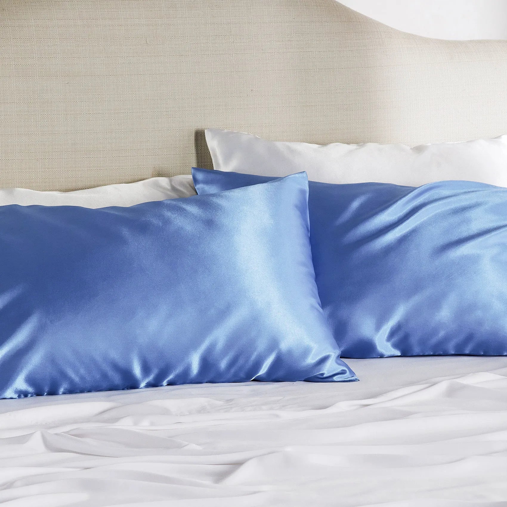 Luxurious Solid Satin Pillowcase