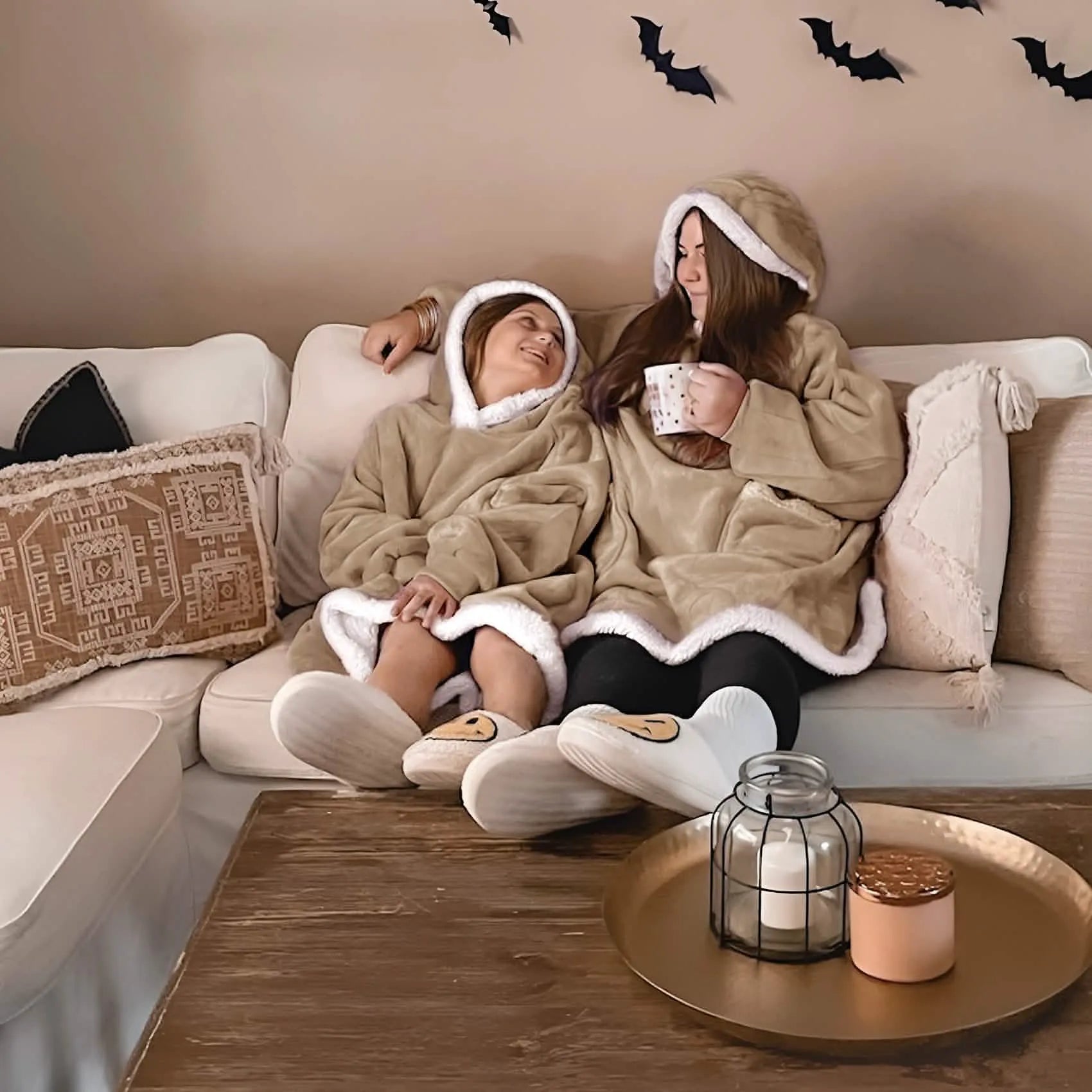 Sherpa Fleece Blanket Hoodie