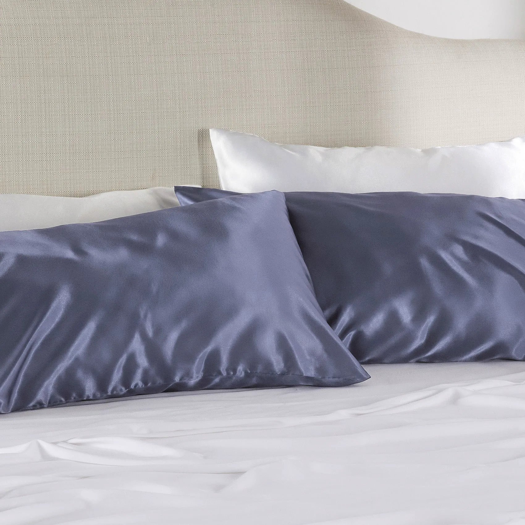 Luxurious Solid Satin Pillowcase