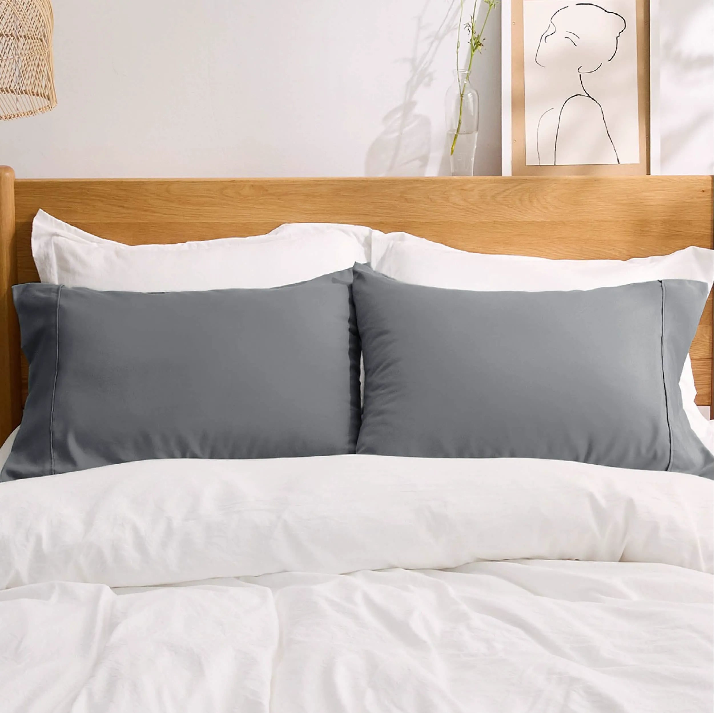 Fade & Stain Resistant Microfiber Pillowcase