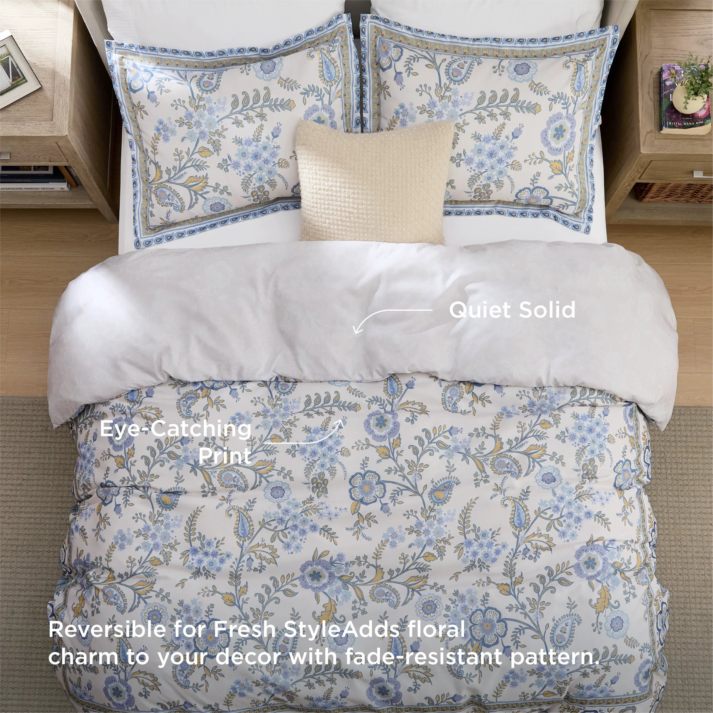 Vintage Botanical Comforter Set