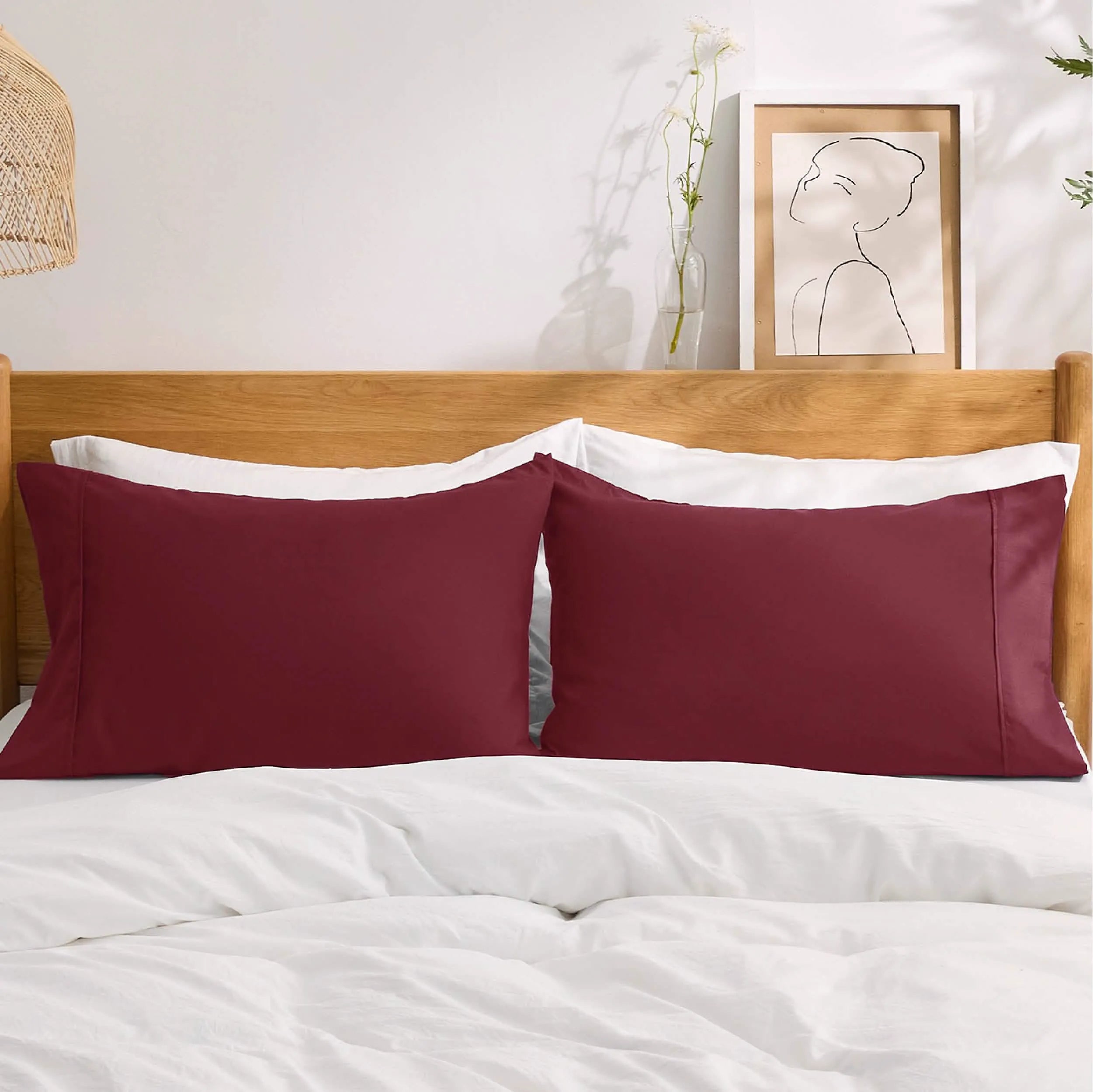 Fade & Stain Resistant Microfiber Pillowcase