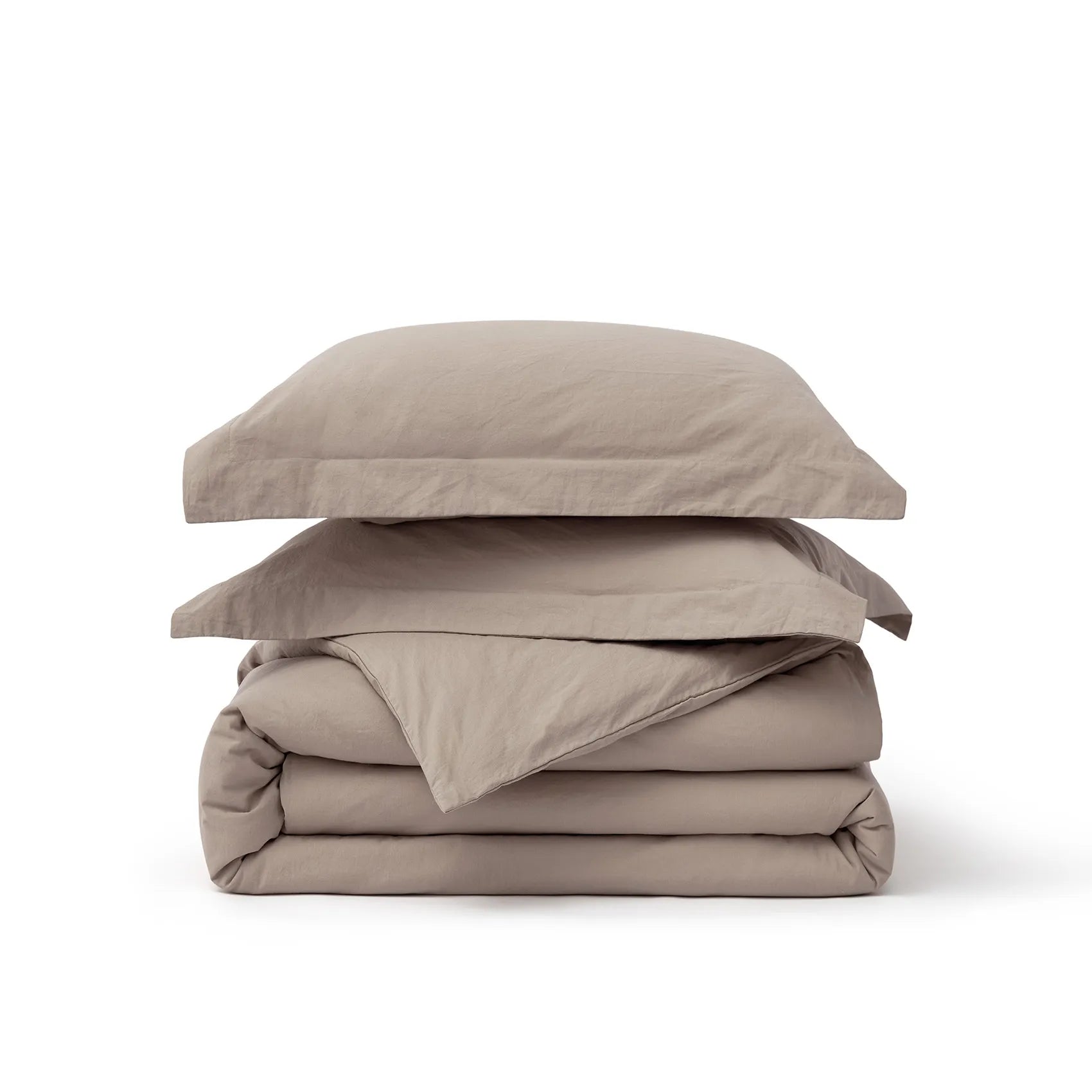 PureWoven™ Washed Cotton Duvet Cover Set