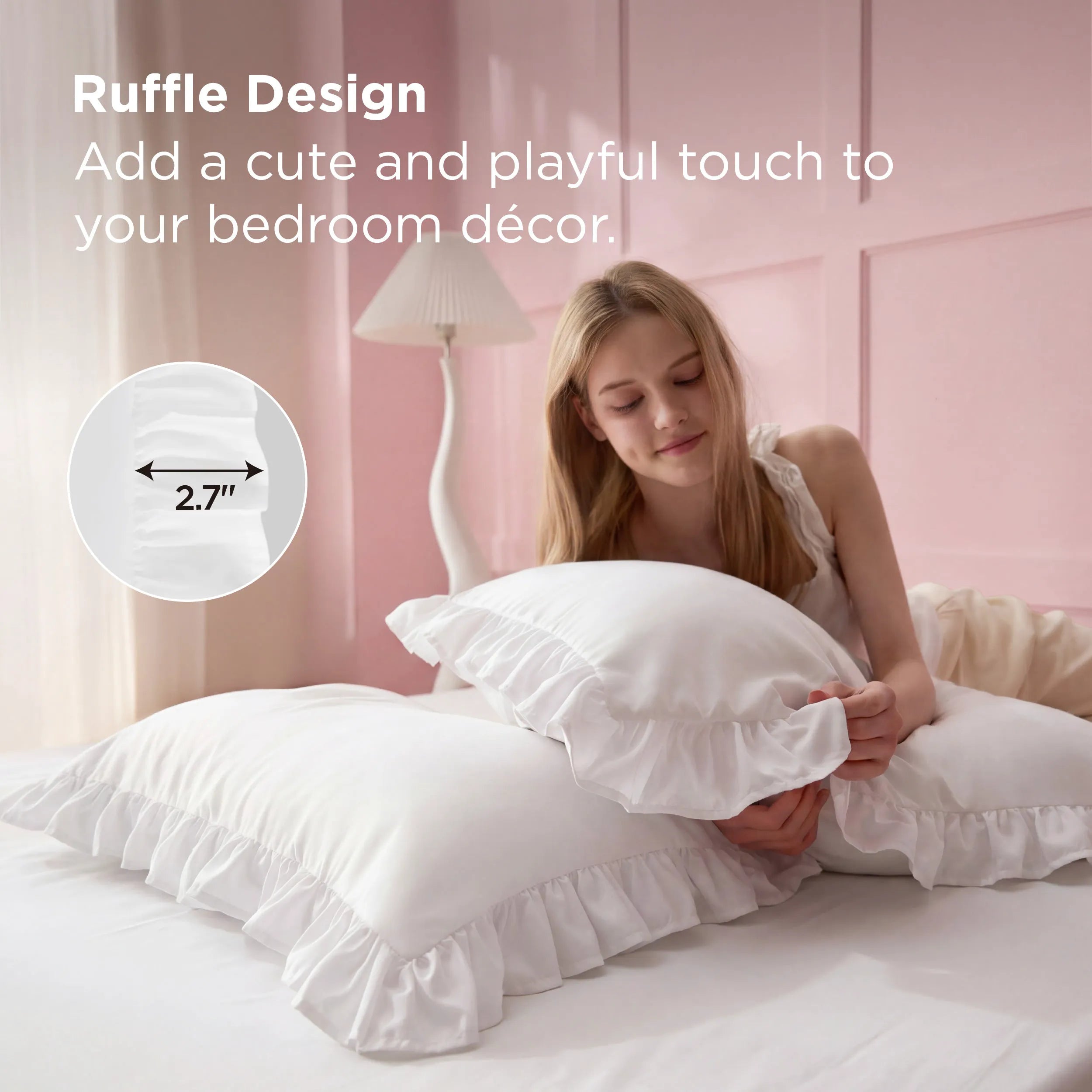 Ruffle Pillowcase