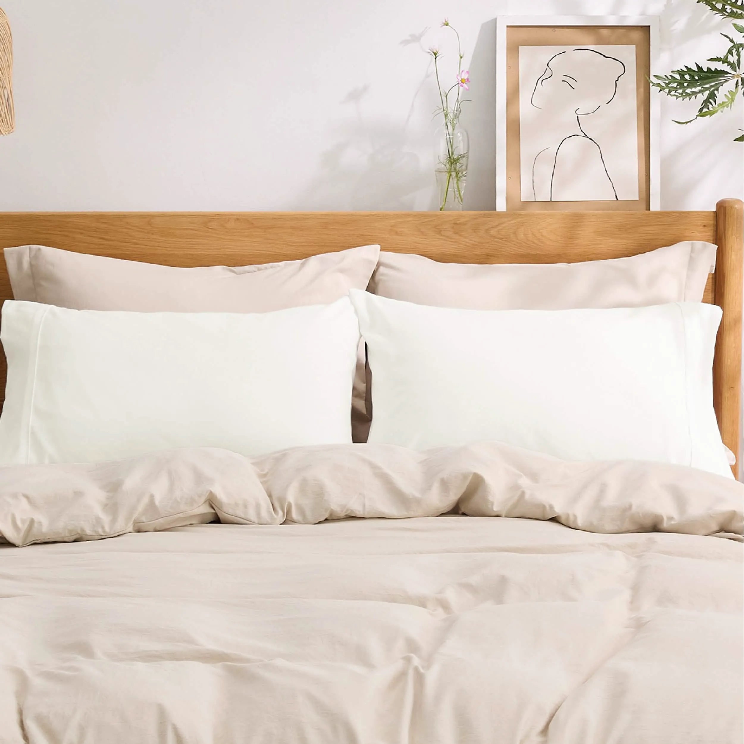 Fade & Stain Resistant Microfiber Pillowcase