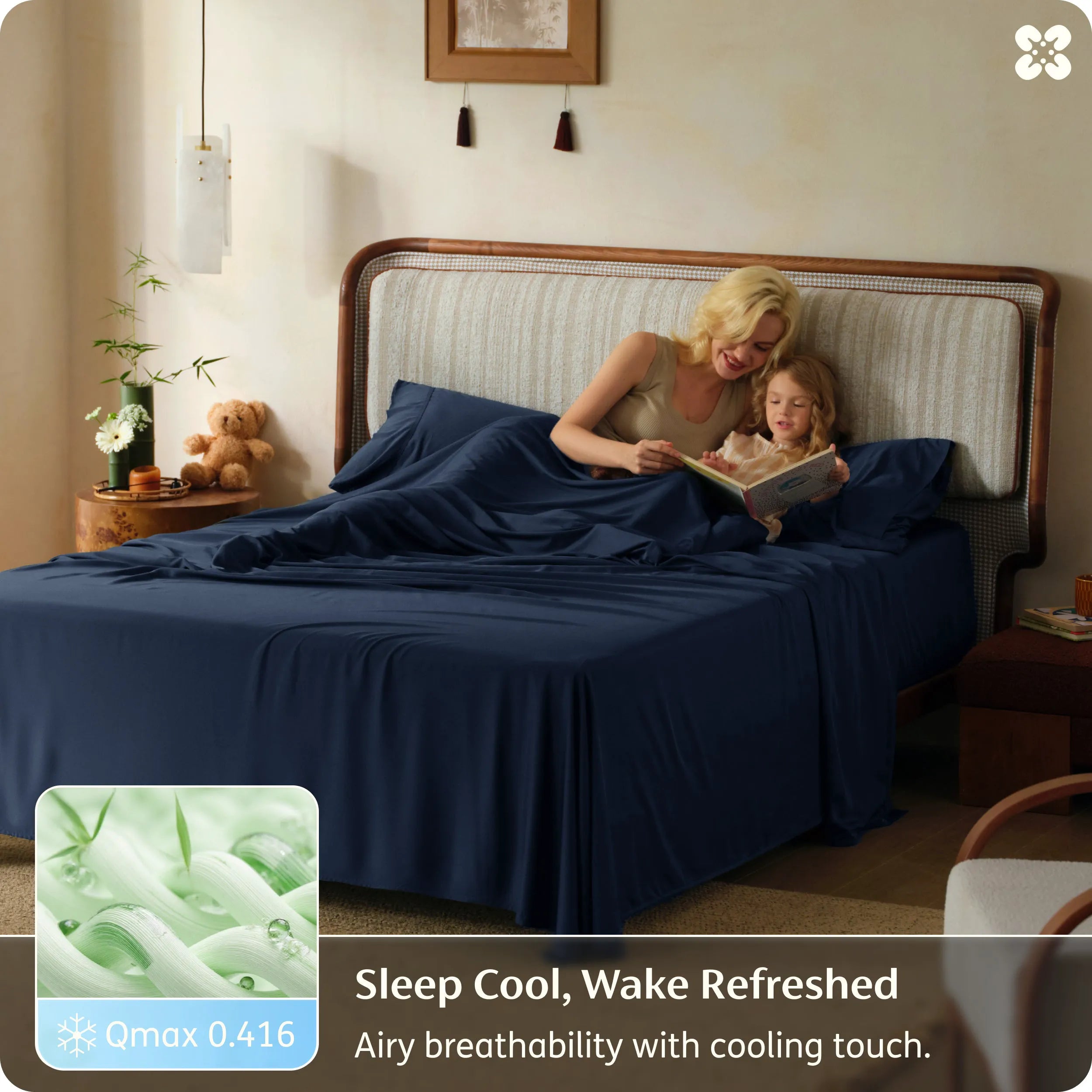 PureWoven™ Organic Bamboo Viscose Sheet Set