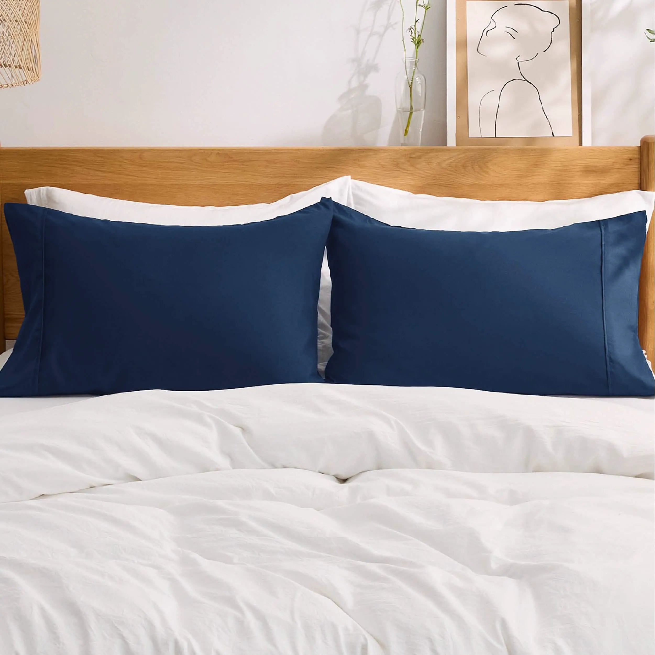 Fade & Stain Resistant Microfiber Pillowcase