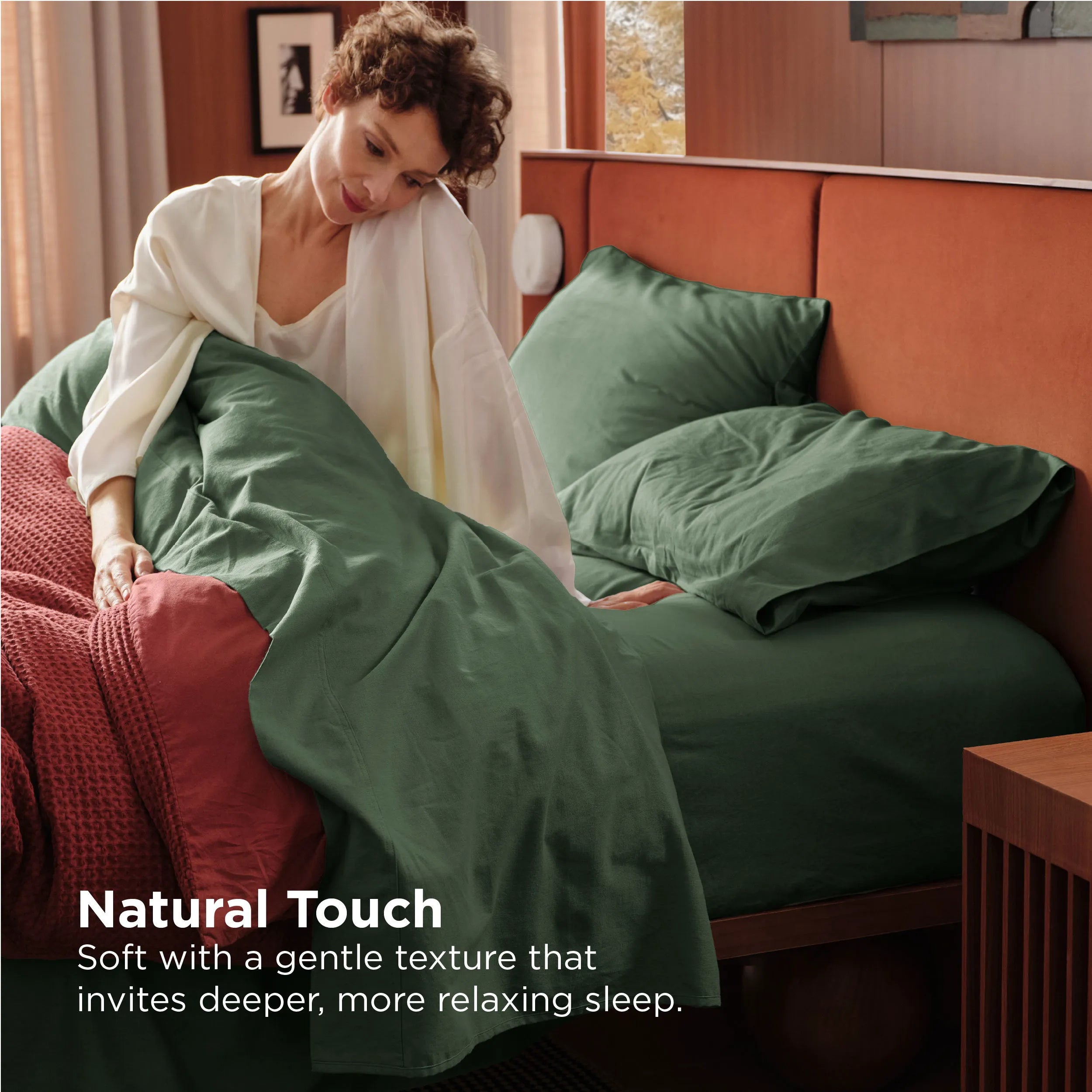 Cotton-Linen Blend Sheet Set