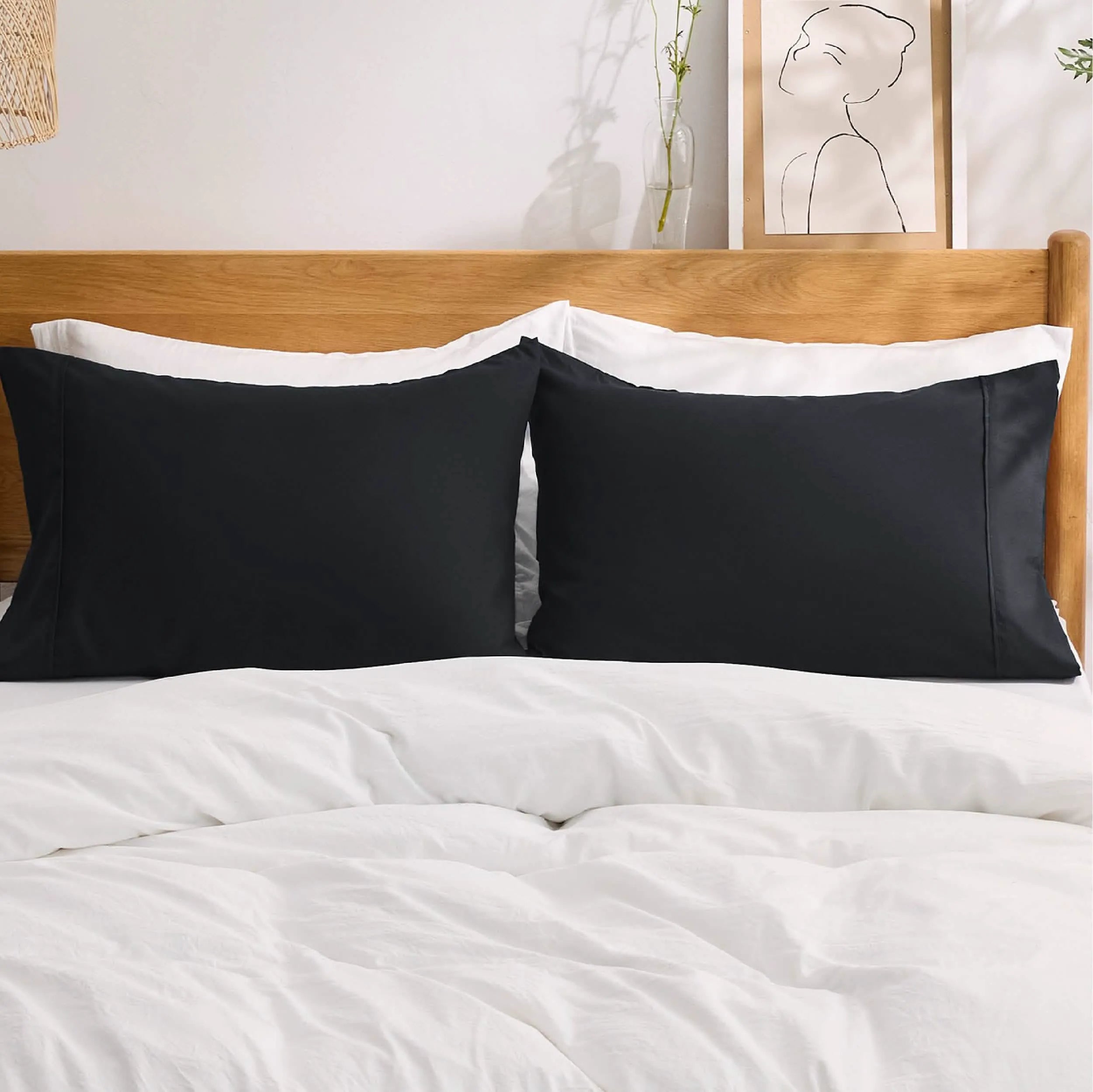 Fade & Stain Resistant Microfiber Pillowcase