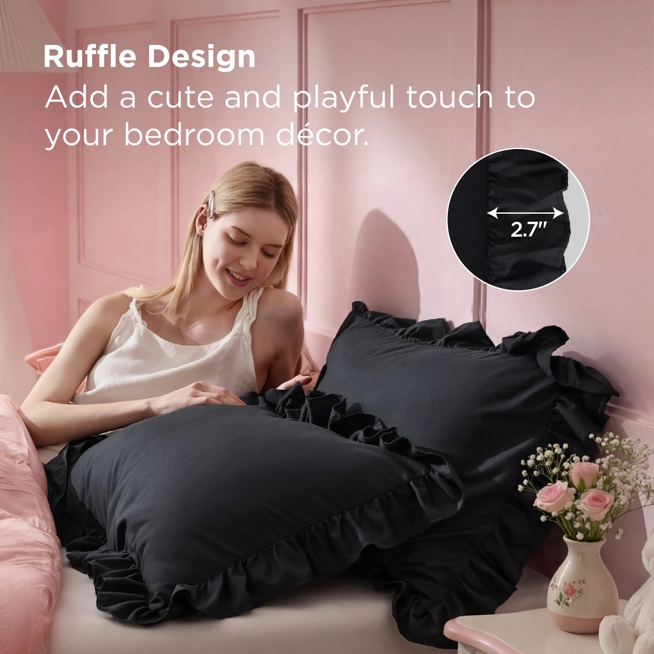 Ruffle Pillowcase