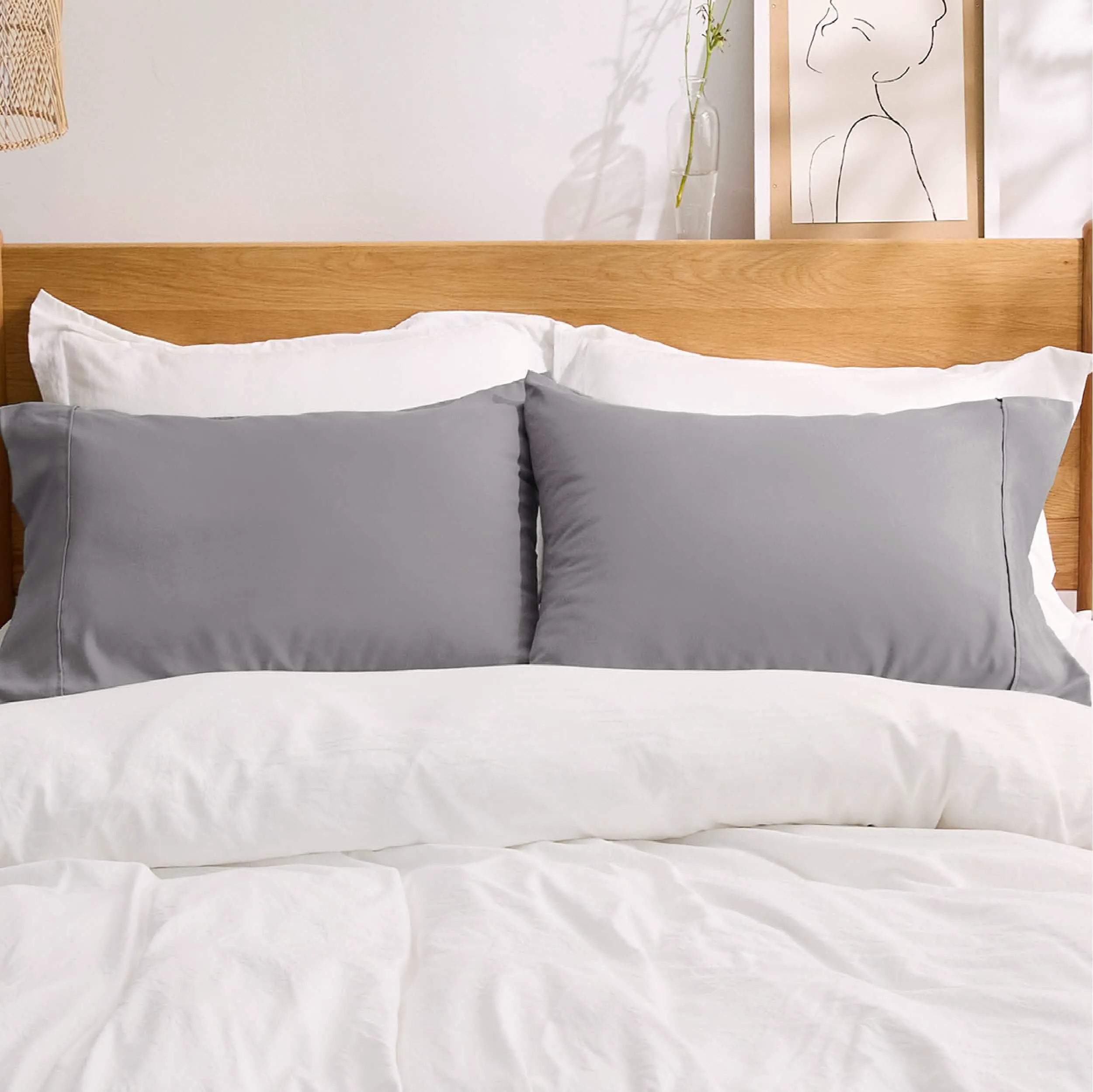 Fade & Stain Resistant Microfiber Pillowcase