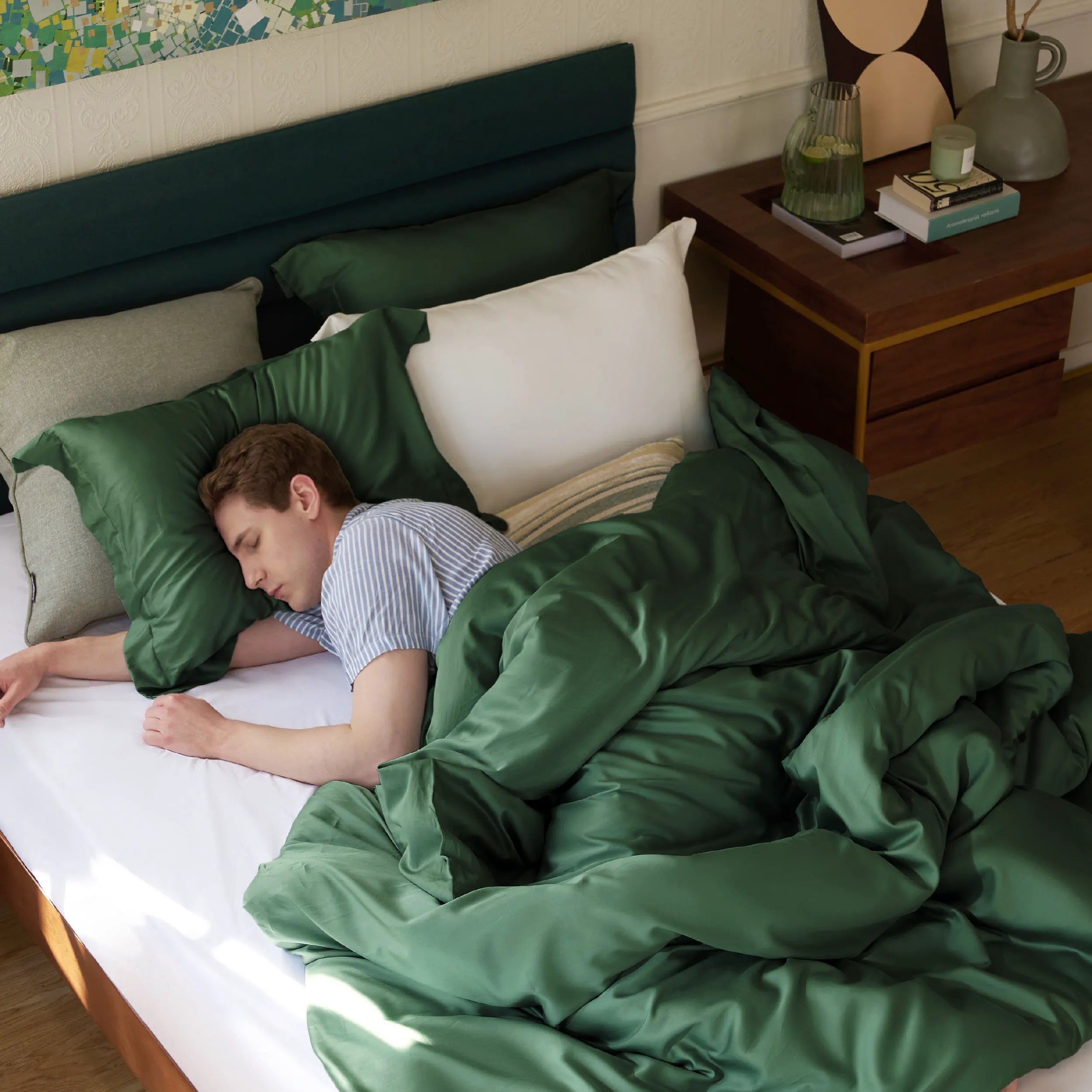 Lyocell Cotton Blend Duvet Cover Set