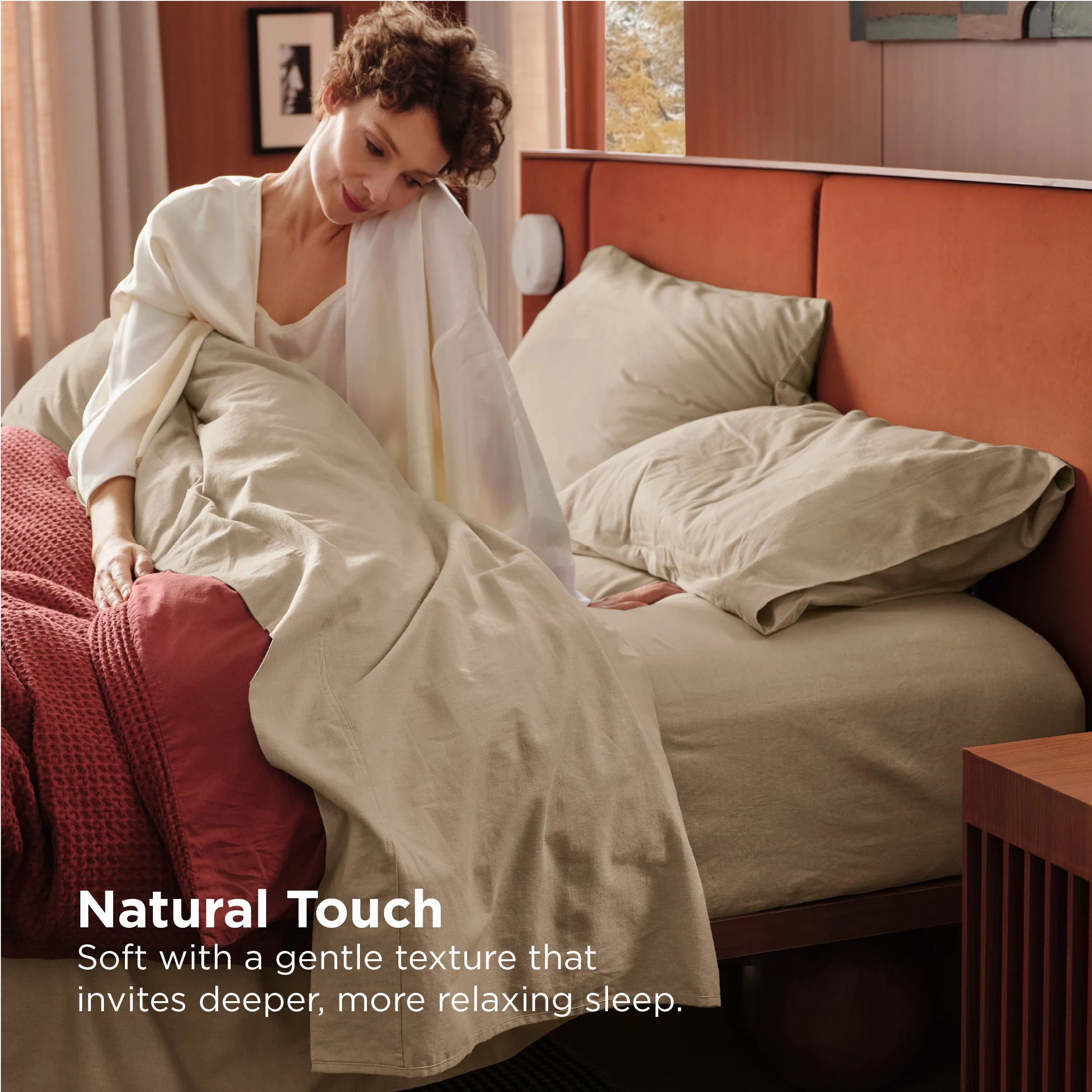 Cotton-Linen Blend Sheet Set