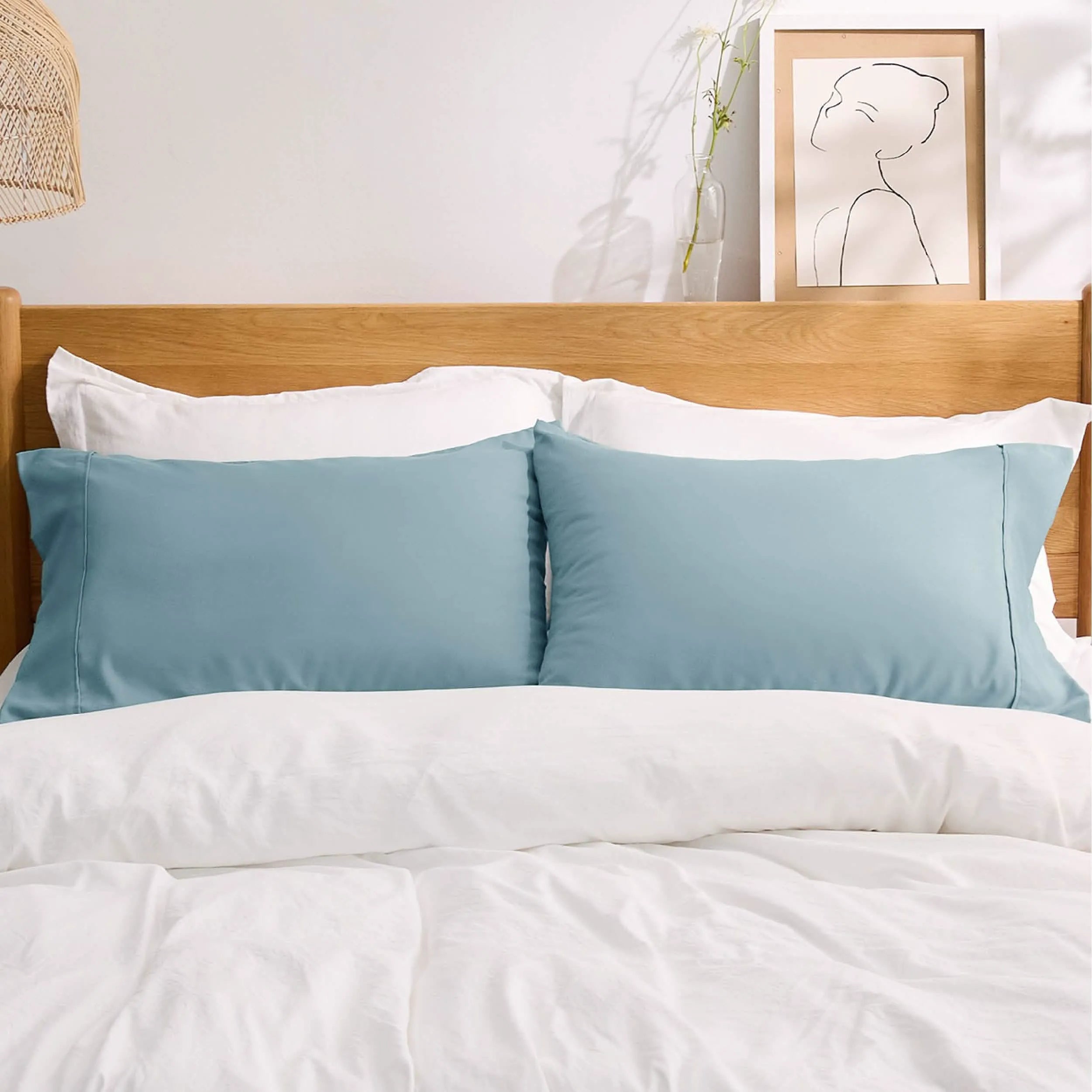 Fade & Stain Resistant Microfiber Pillowcase