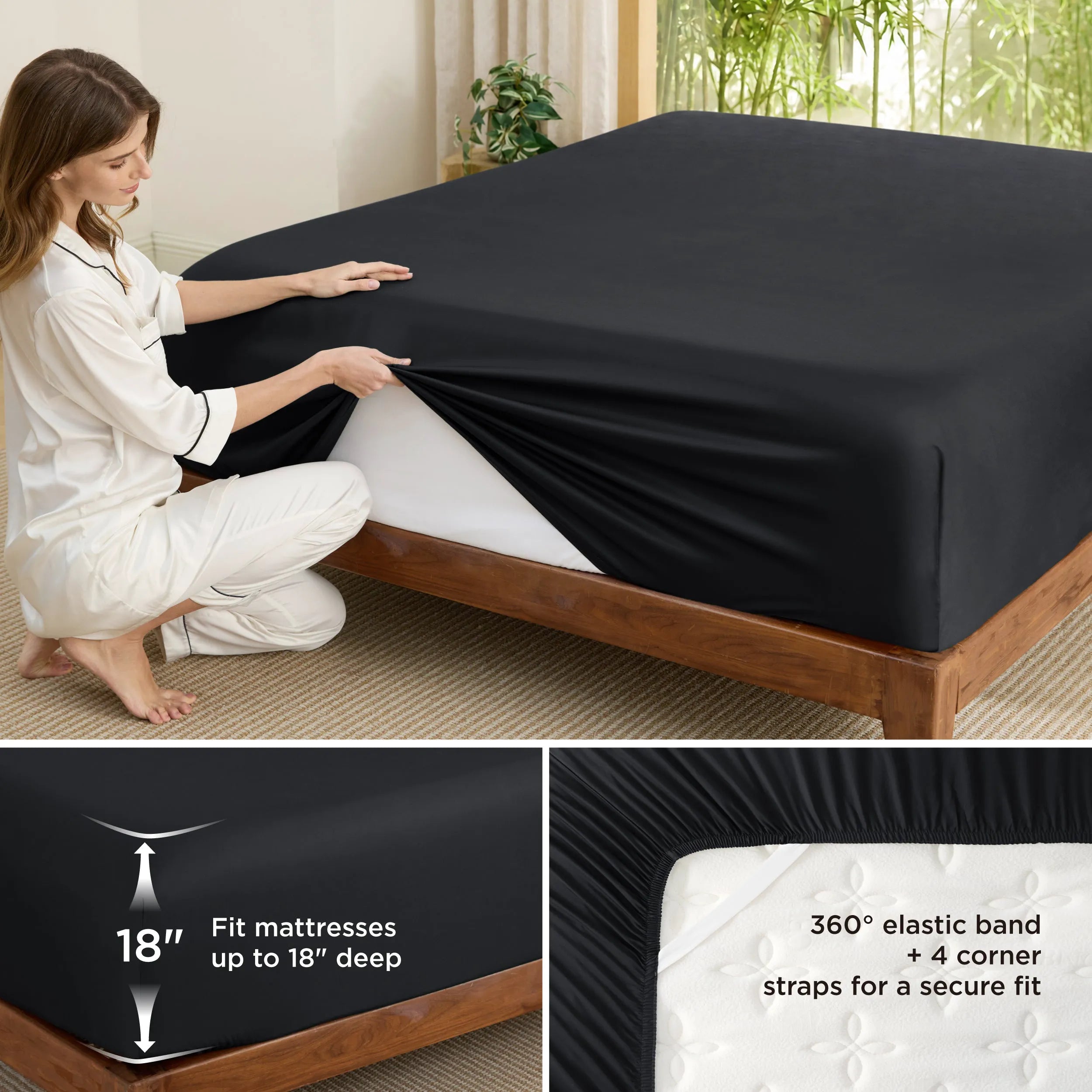 Rayon from Bamboo Fitted Sheet