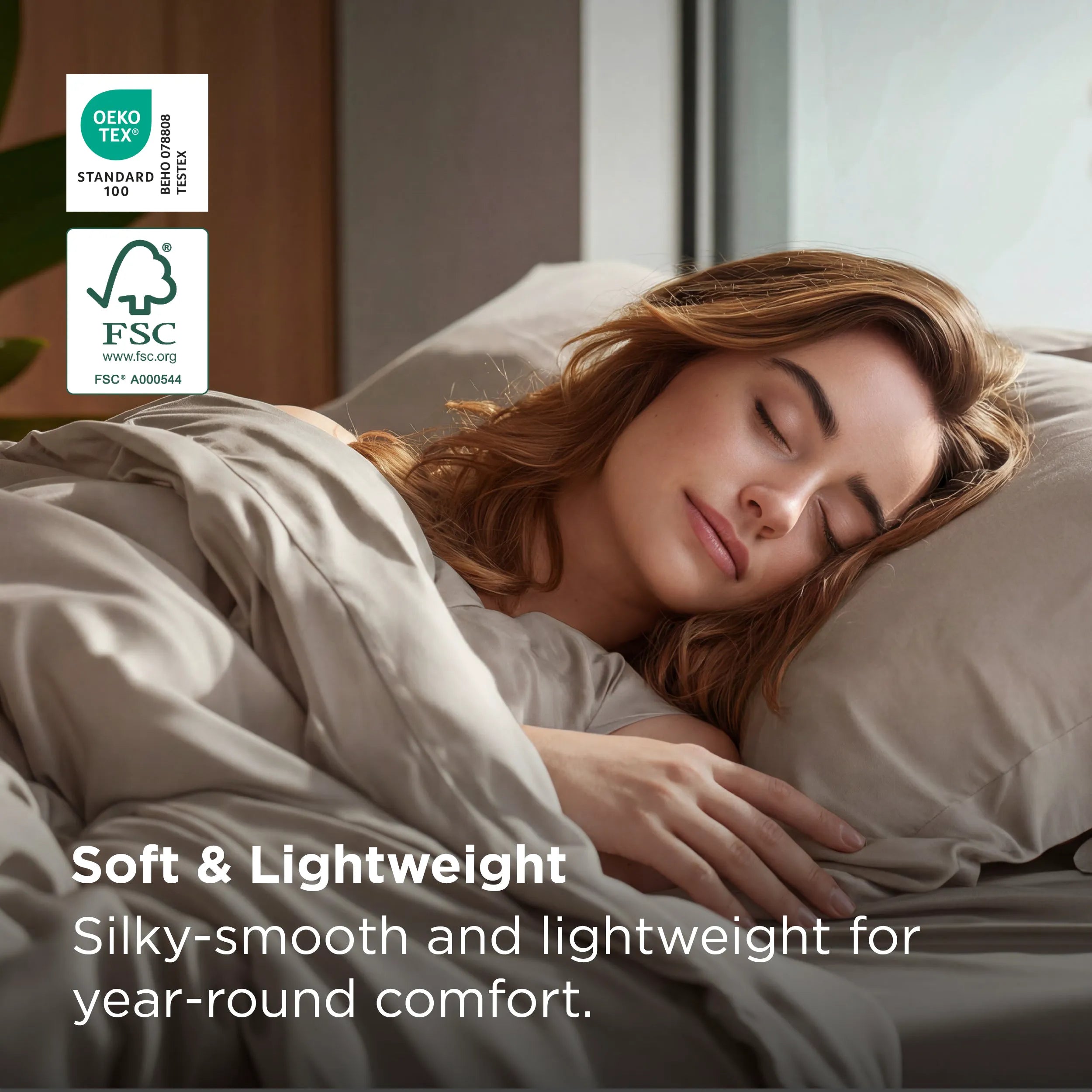 PureWoven™ Bamboo Rayon Duvet Cover Set