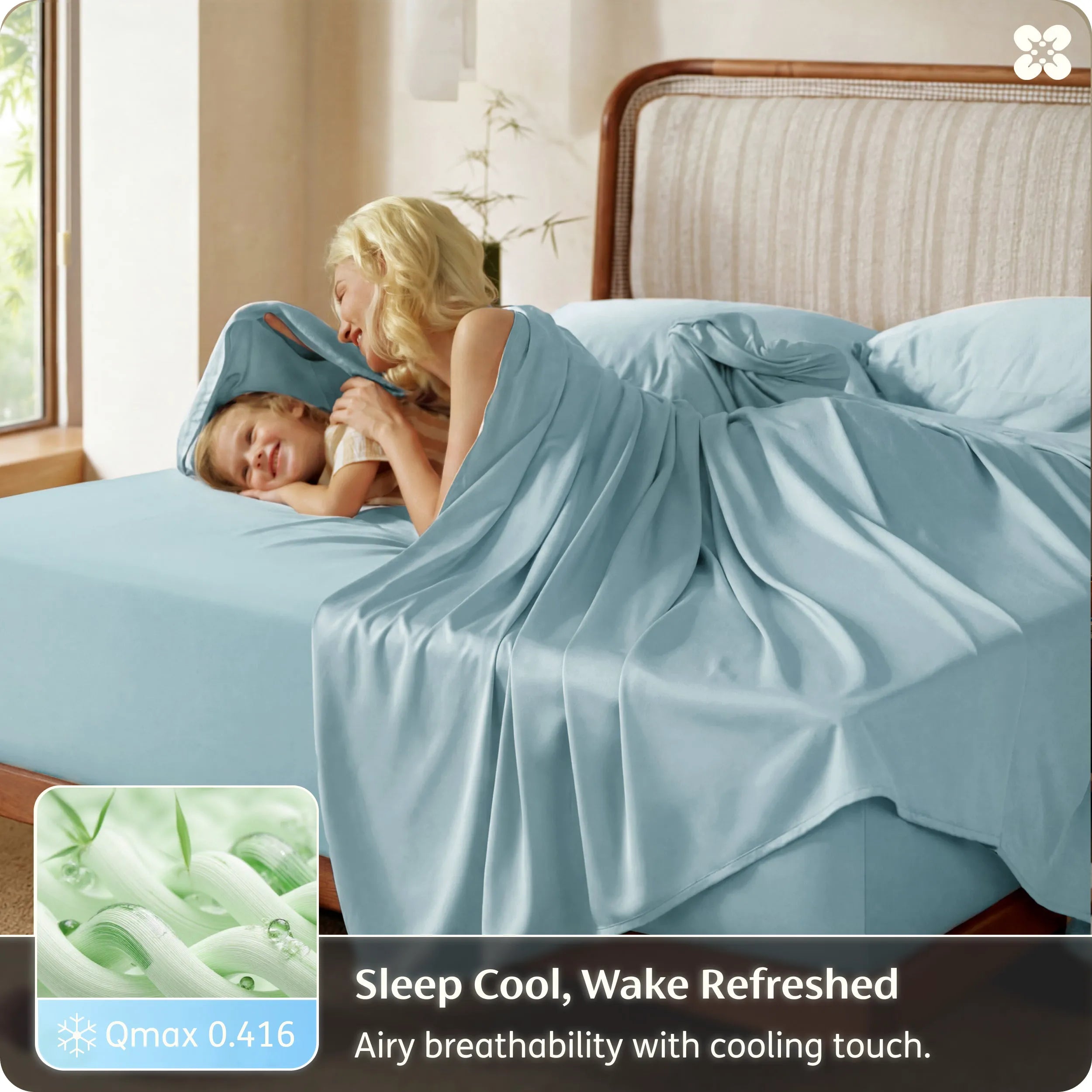 PureWoven™ Organic Bamboo Viscose Sheet Set