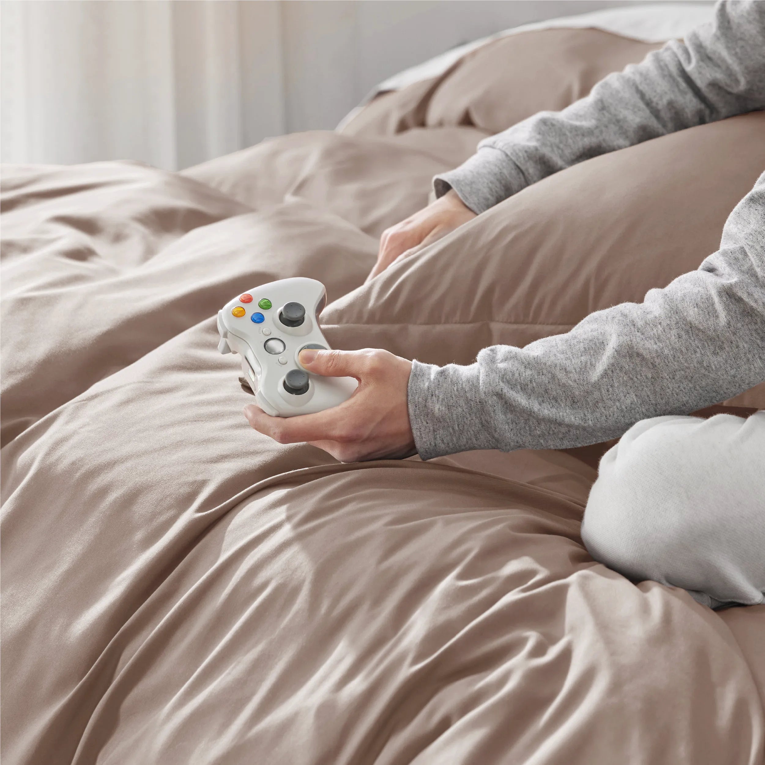 Brushed Microfiber Duvet Cover Set
