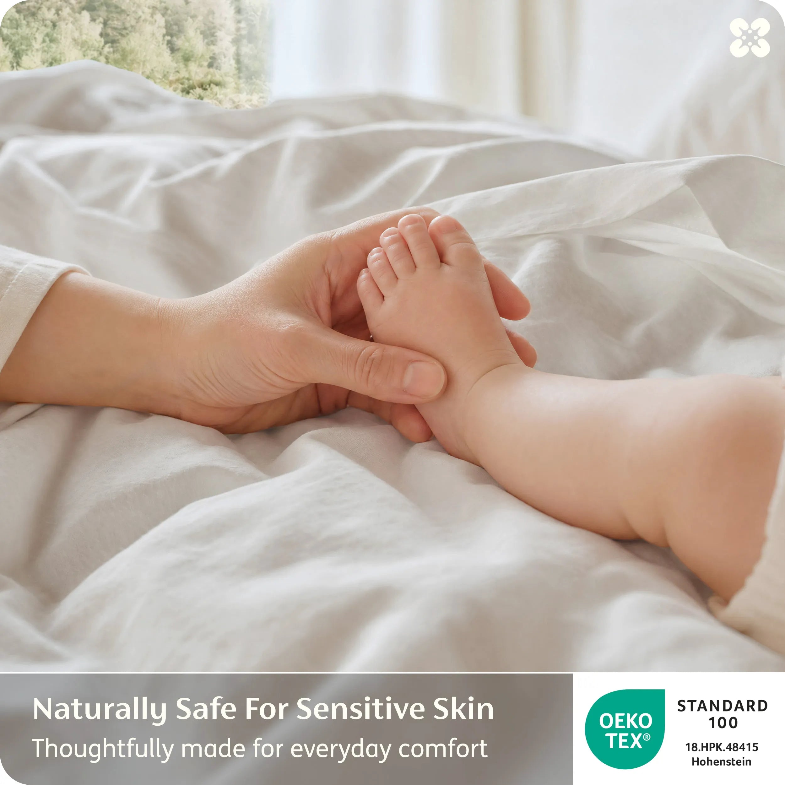 PureWoven™ Organic Cotton Duvet Cover Set