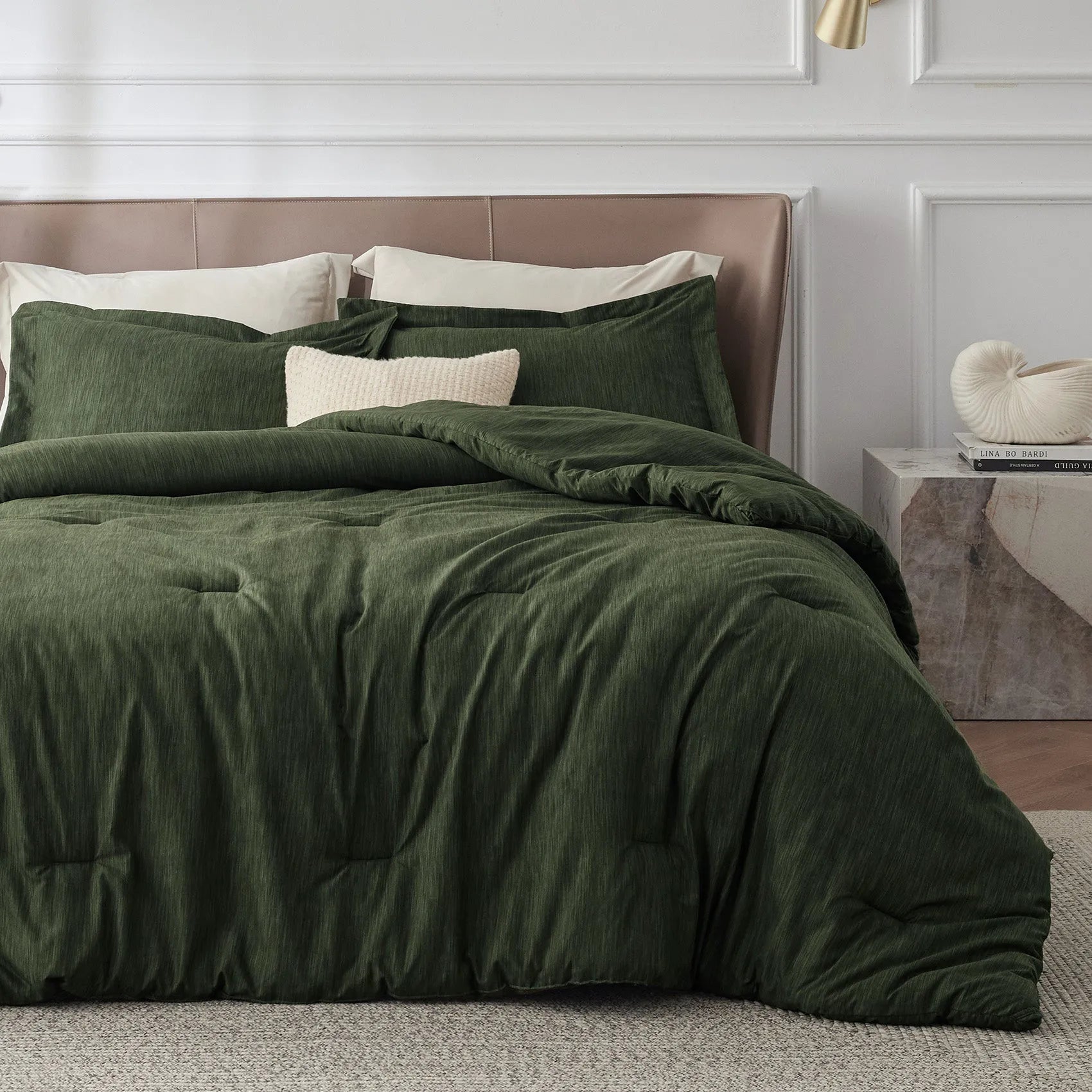 Cationic Dye Comforter Set - 90gsm