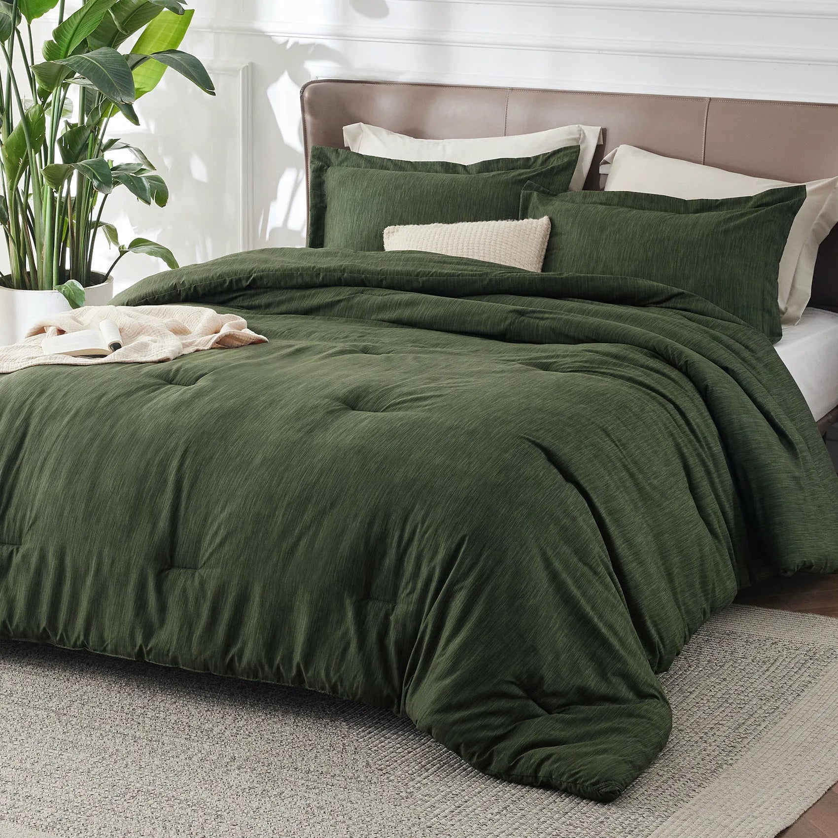 Cationic Dye Comforter Set - 90gsm