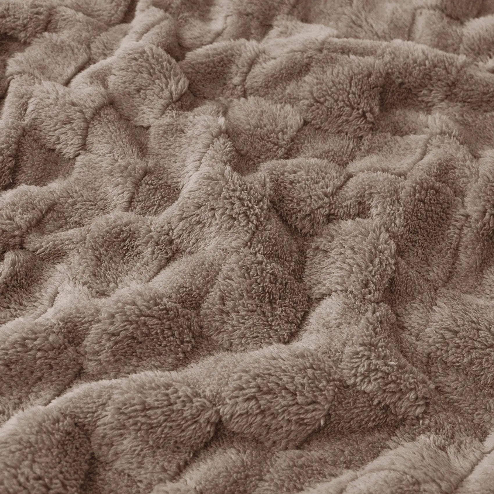 Jacquard Shaggy Sherpa Blanket