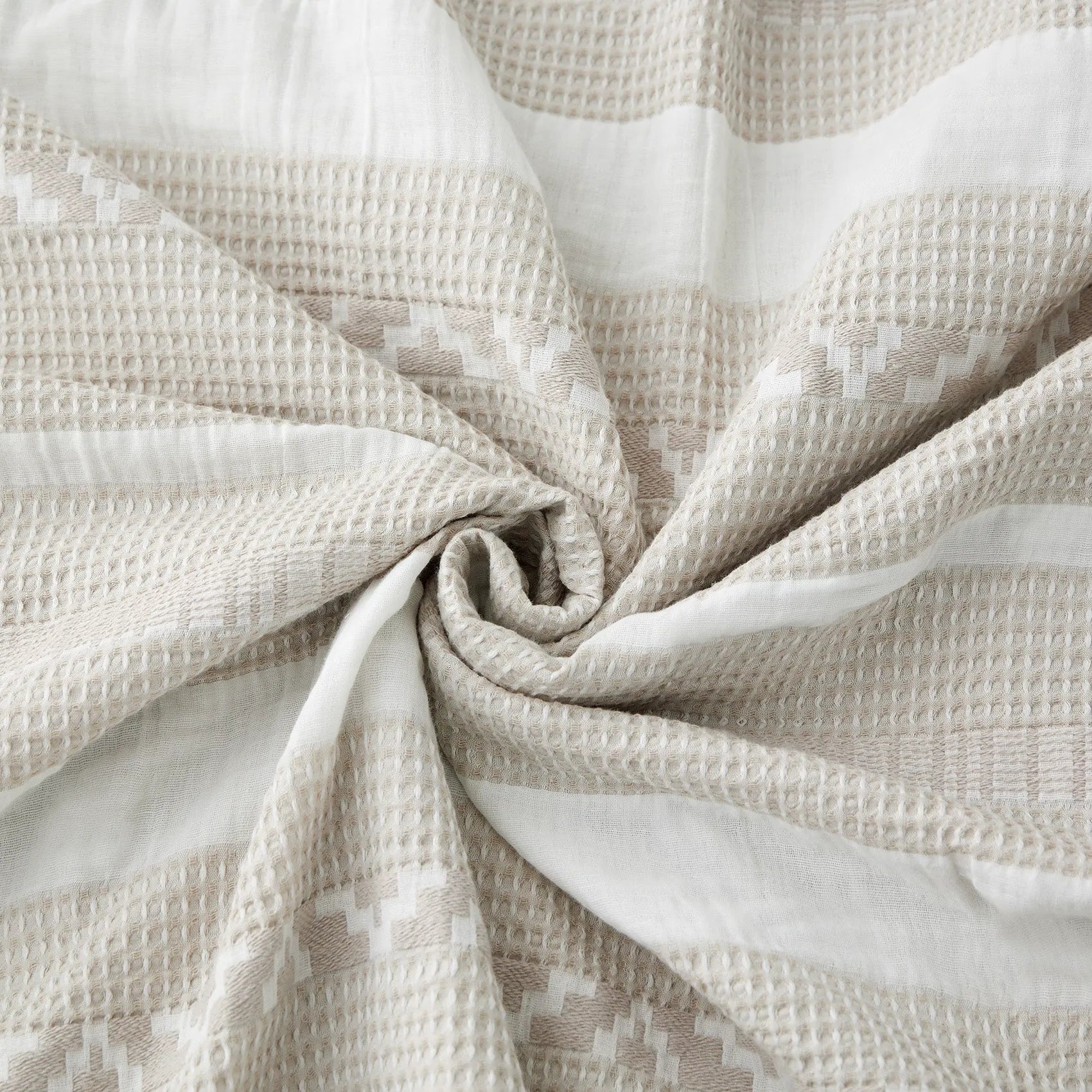PureWoven™ Cotton Boho Waffle Weave Duvet Cover Set