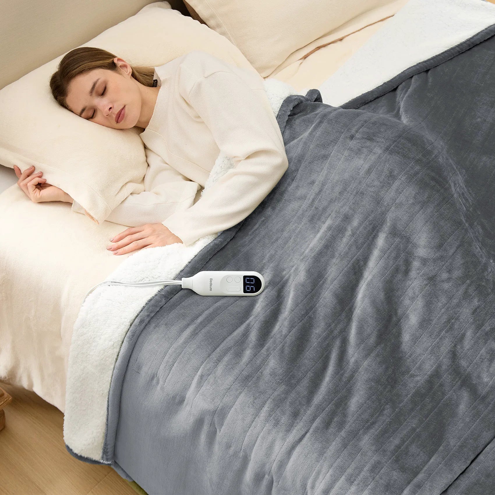 Heated Flannel Blanket