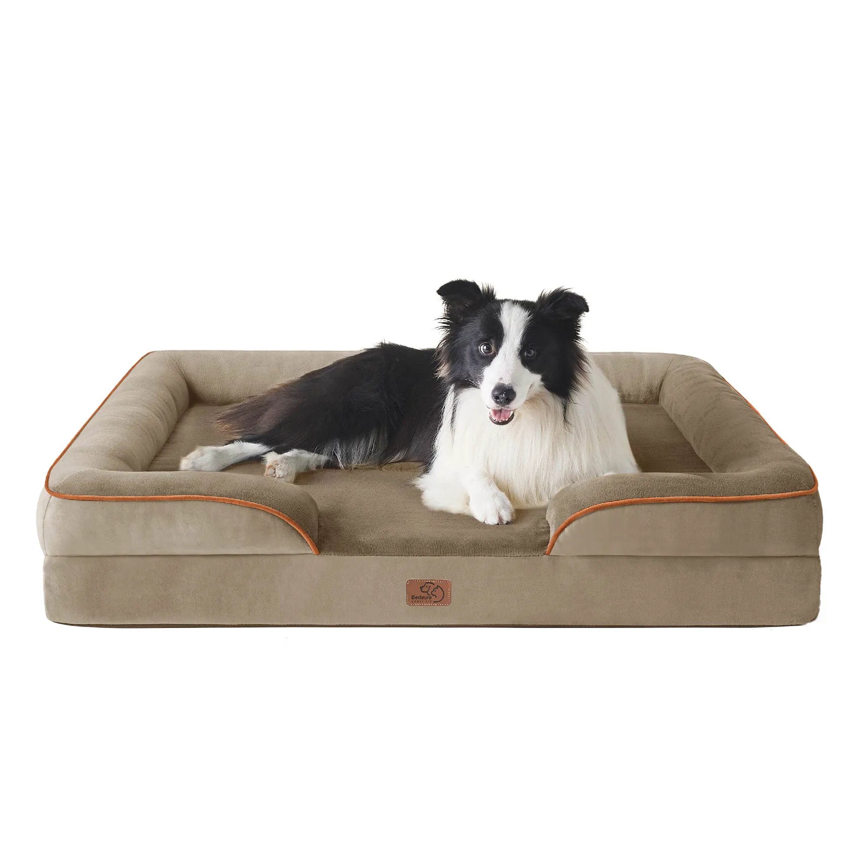 Orthopedic Flannel Dog Sofa