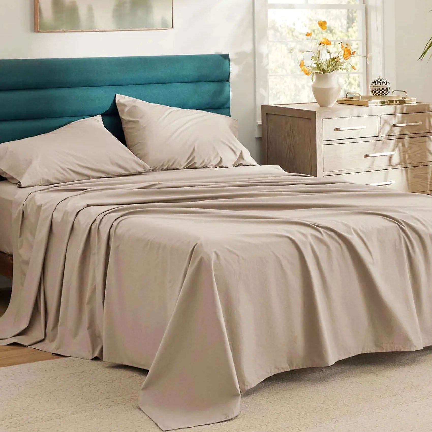Cotton Percale Sheet Set