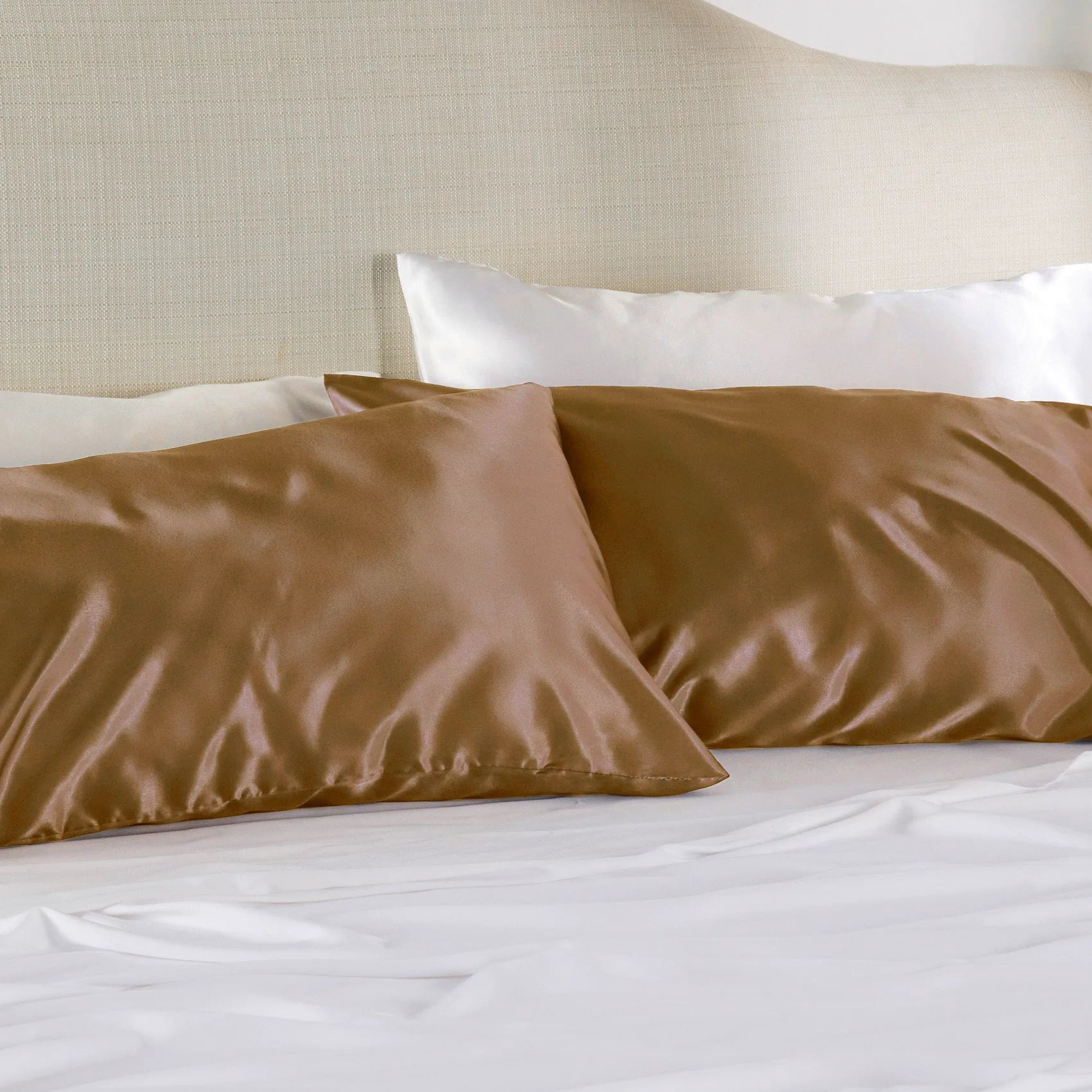 Luxurious Solid Satin Pillowcase