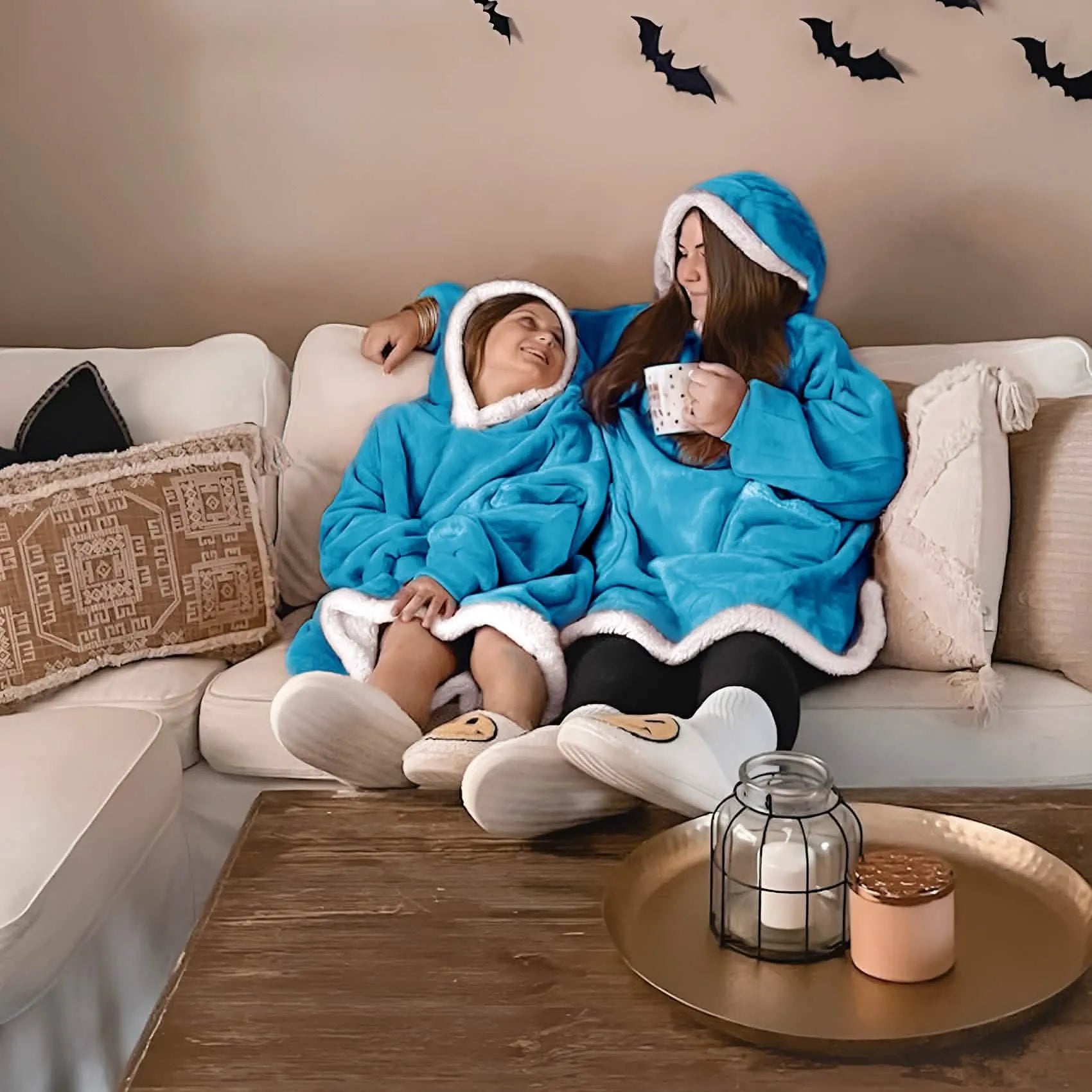 Sherpa Fleece Blanket Hoodie