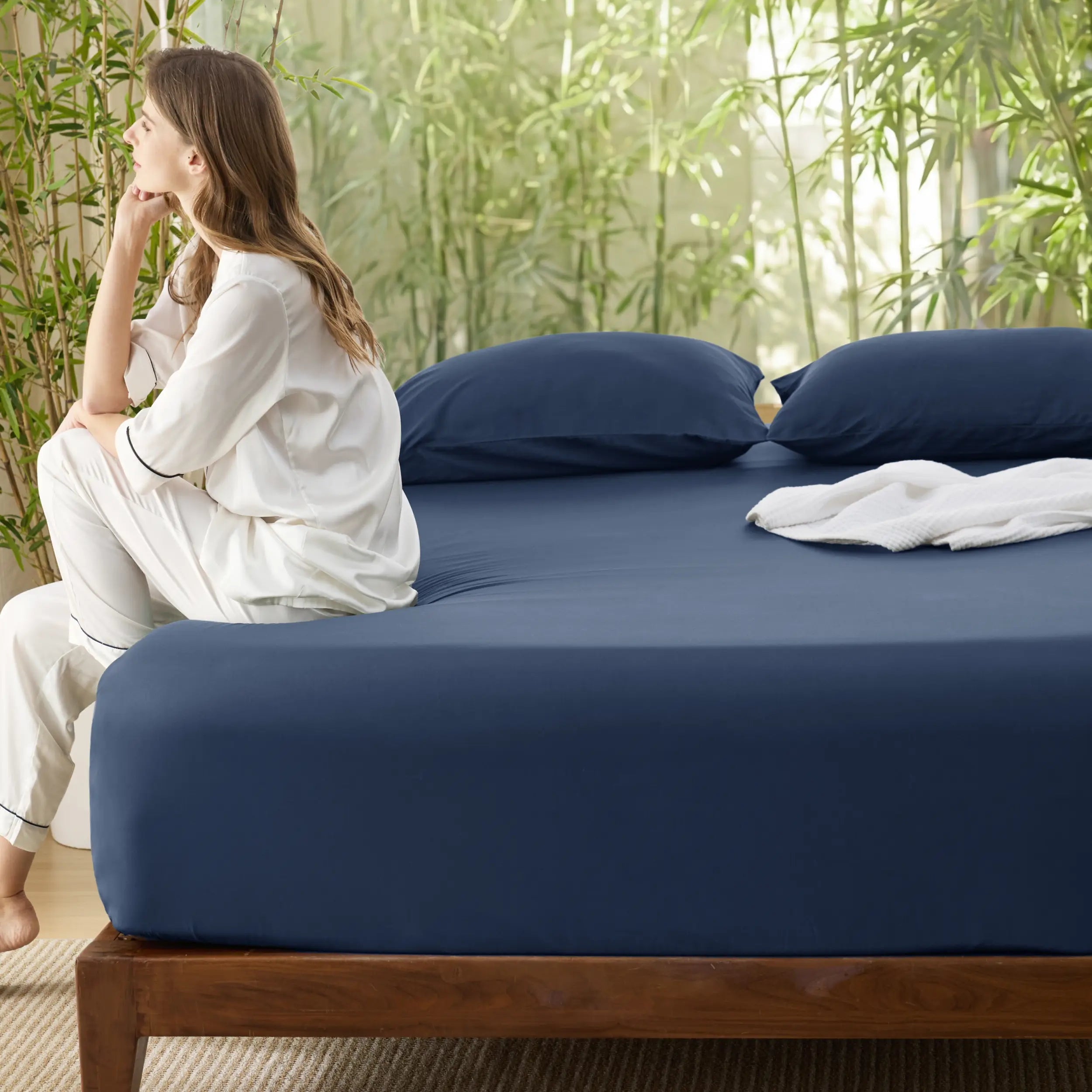 Rayon from Bamboo Fitted Sheet